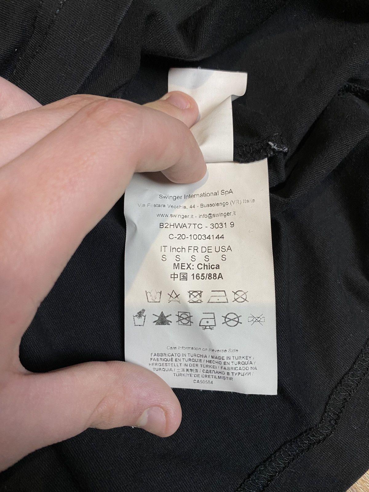 Versace × Versace Jeans Couture Versace JC Big logo black t shirt Size S / US 4 / IT 40 - 5 Thumbnail