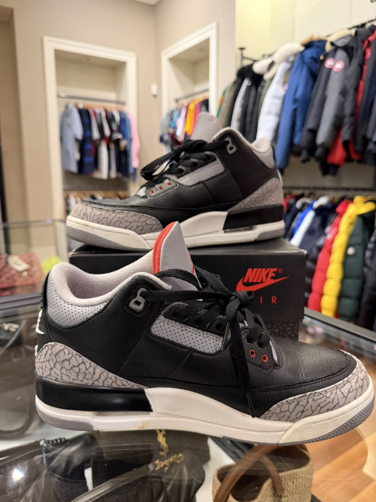 Jordan Brand Jordan 3 Retro OG ‘Black Cement (2024)’ Size US 10 / EU 43 - 2 Thumbnail