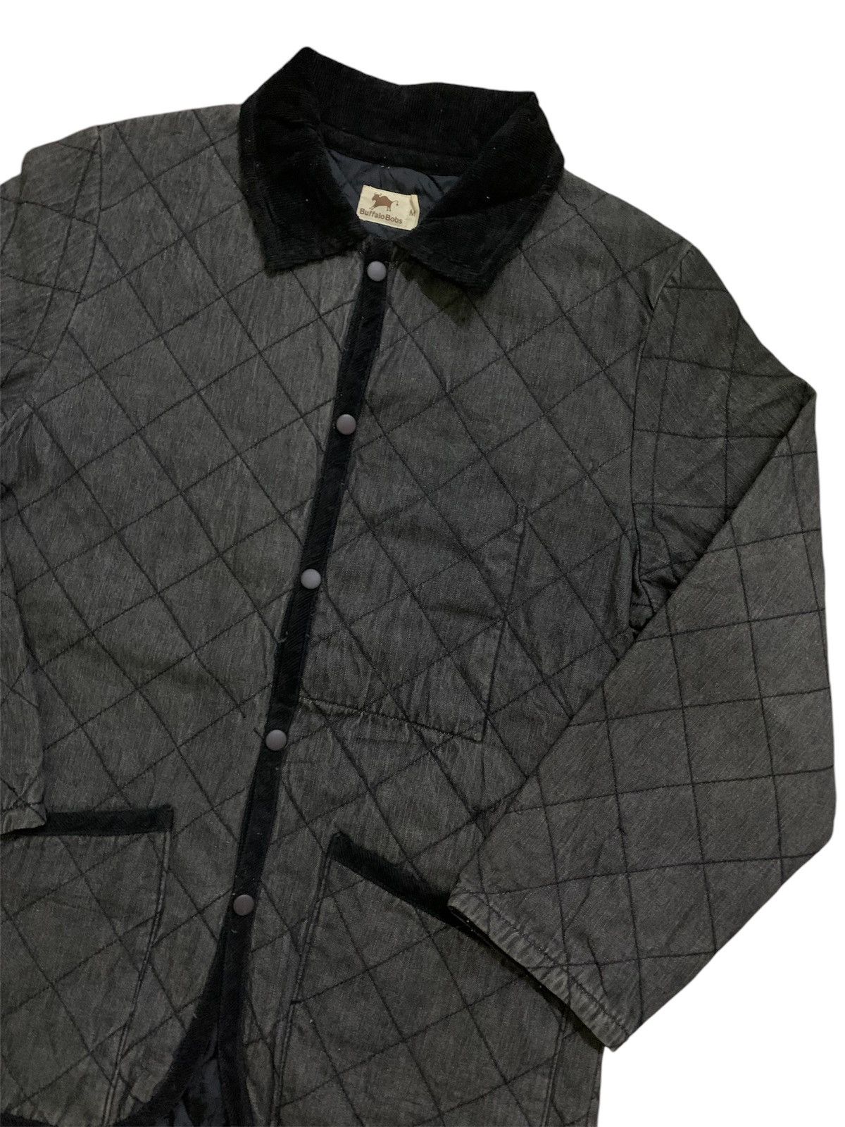BUFFALO BOBS 💥Vtg Buffalo Bobs Quilted Denim Jacket Size US M / EU 48-50 / 2 - 2 Thumbnail