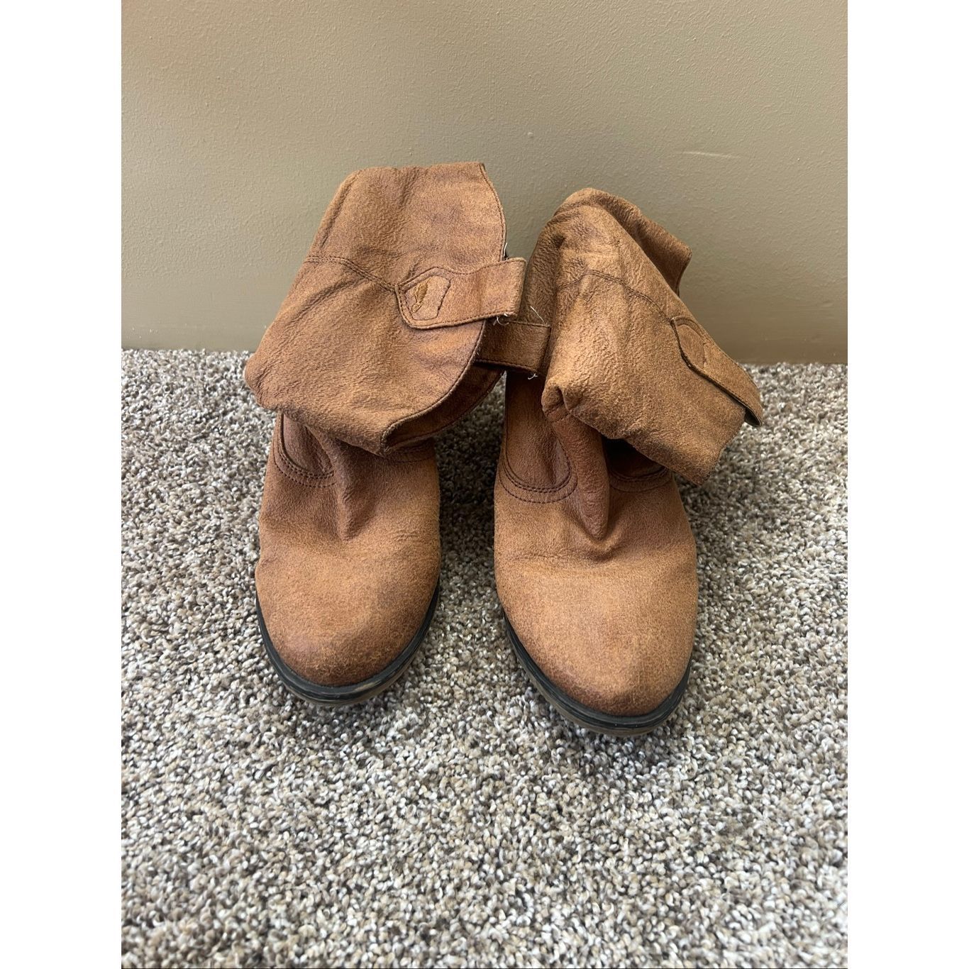 Other Rocket Dog Brown Cowboy/Western Boots Woman’s 10 Preowned Size US 10 / IT 40 - 8 Thumbnail