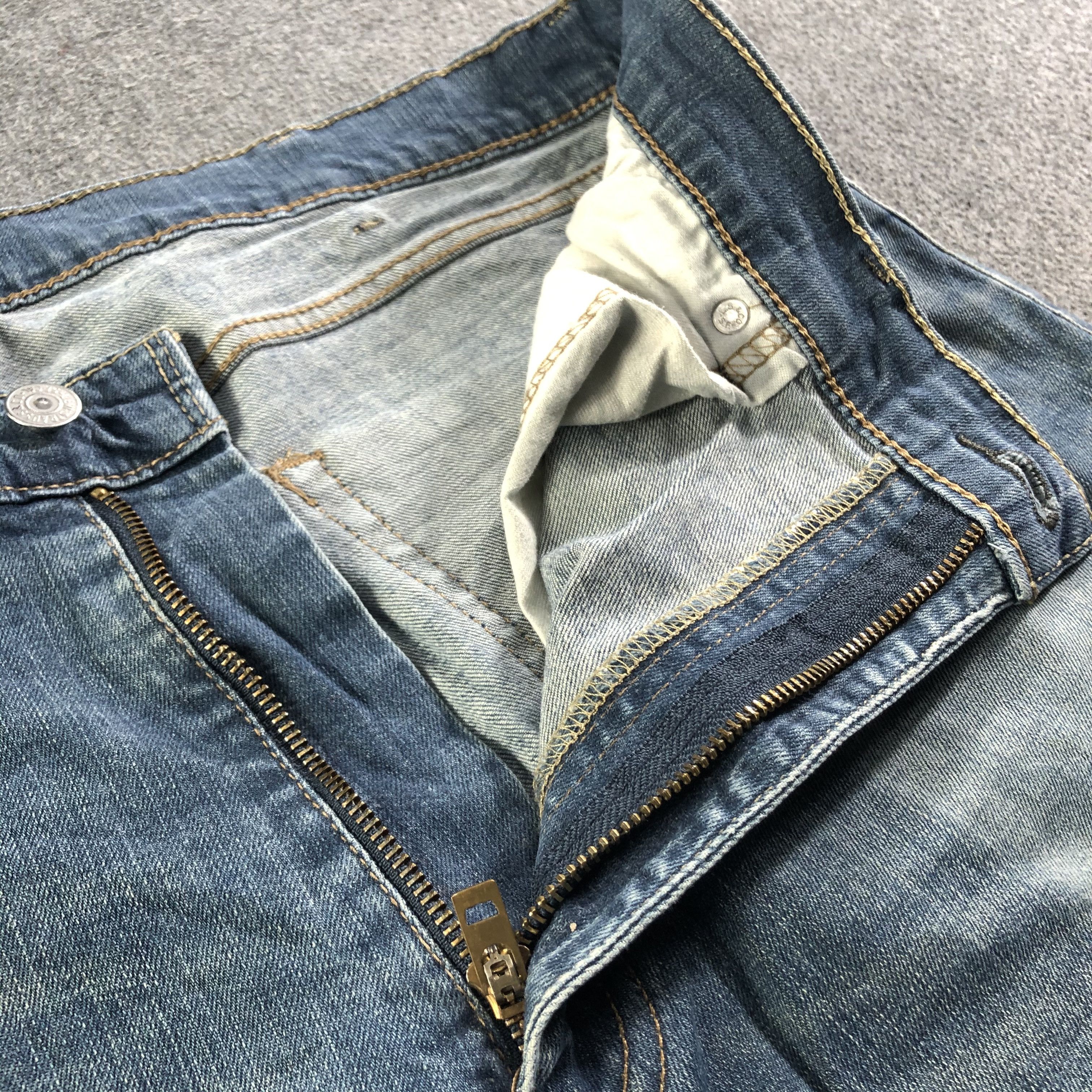 Levi's Vintage Blue Wash Levis 505 Jeans-J3412 Size US 38 / EU 54 - 8 Thumbnail