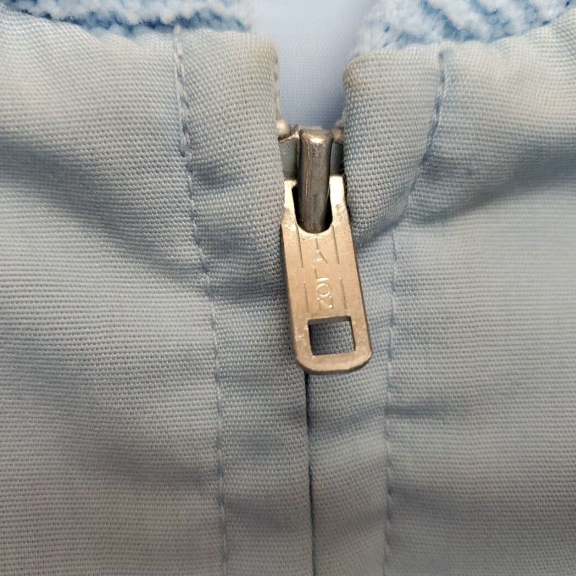 Sears VINTAGE Sears Bomber Jacket Men 2X Big Blue Cotton Blend Wind-Resistant Outdoor Ribbed Poplin 70s 80s Retro Casual Mens Size US XXL / EU 58 / 5 - 5 Thumbnail