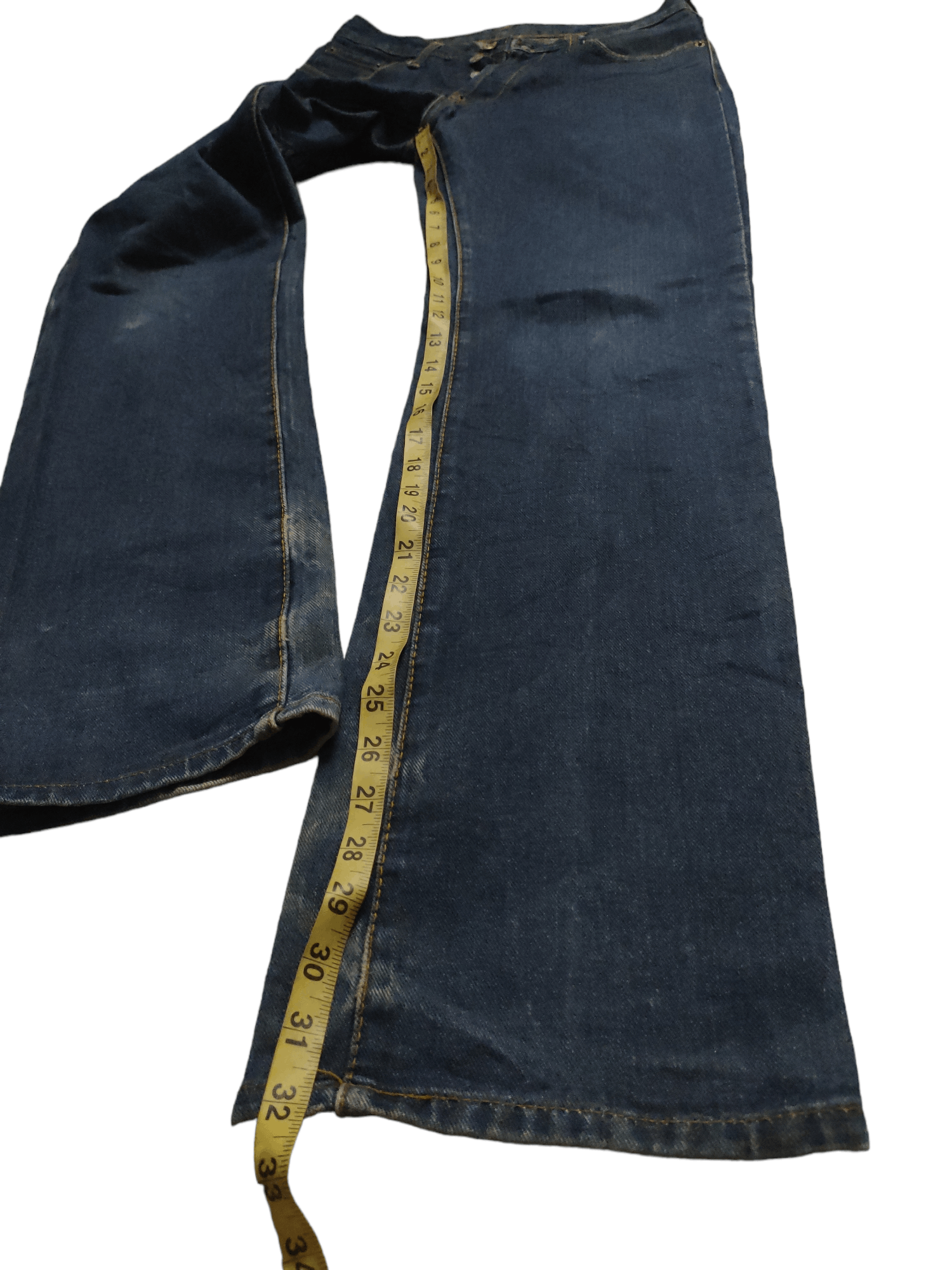 Japanese Brand 🔥Hott Item🔥Baggy Evisu Jeans Blue Denim Distressed Size US 30 / EU 46 - 5 Thumbnail
