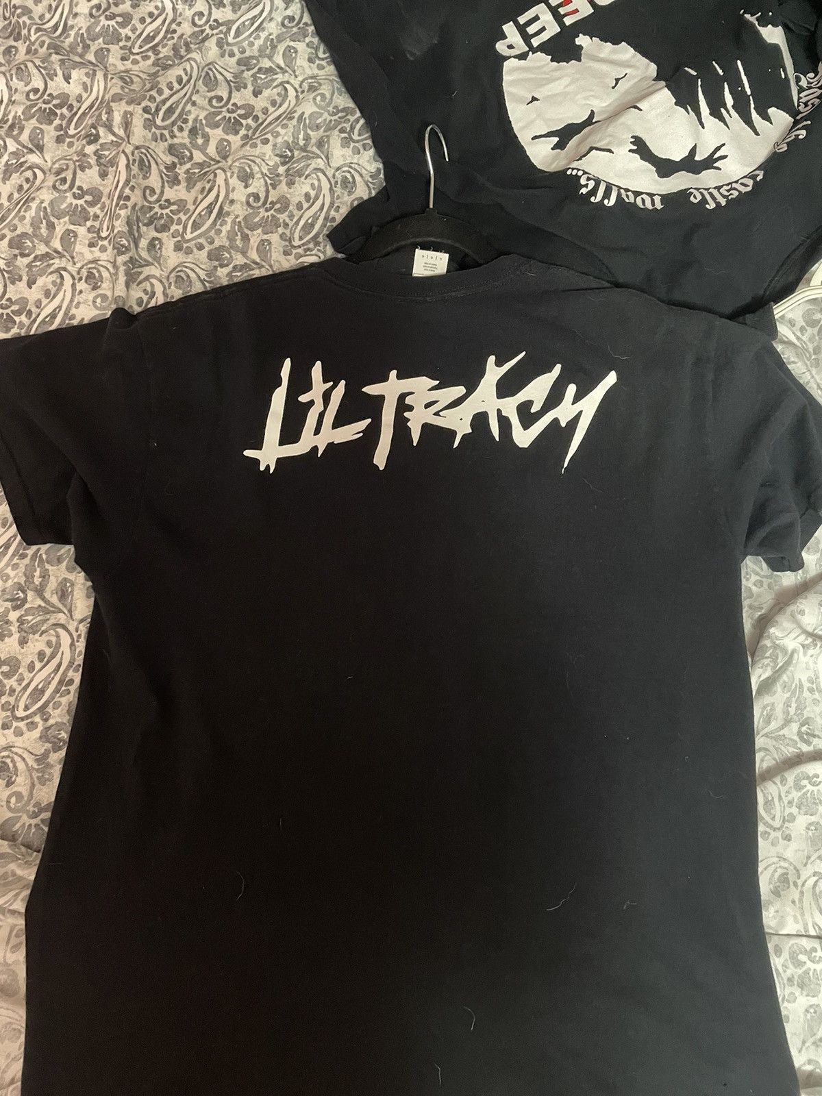 Lil Peep LiL TRACY ANARCHY RHINESTONE TEE Size US XL / EU 56 / 4 - 2 Thumbnail