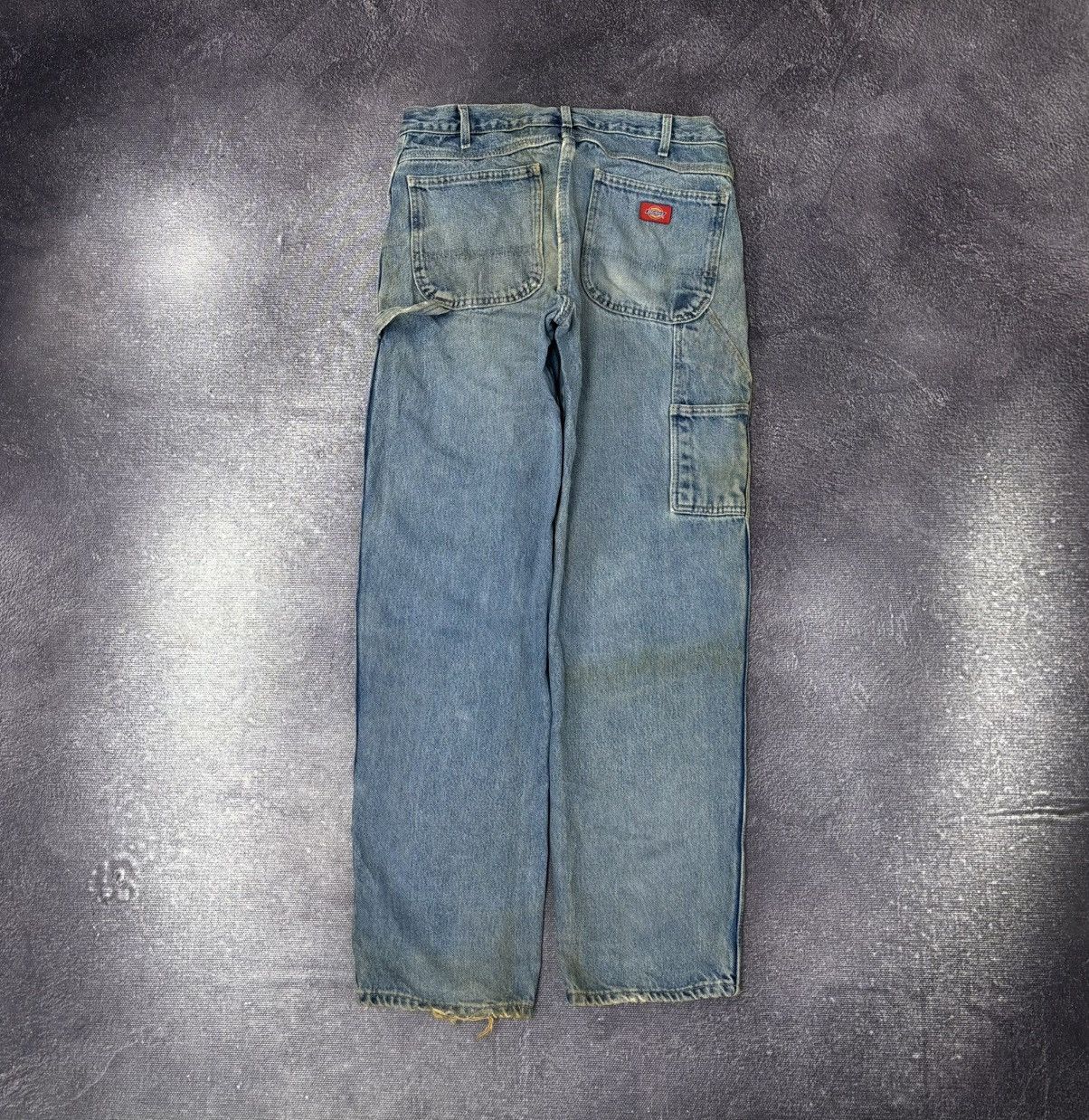 Dickies Vintage Dickies USA Denim Faded Blue Skate Hype Jeans Size US 34 / EU 50 - 1 Thumbnail