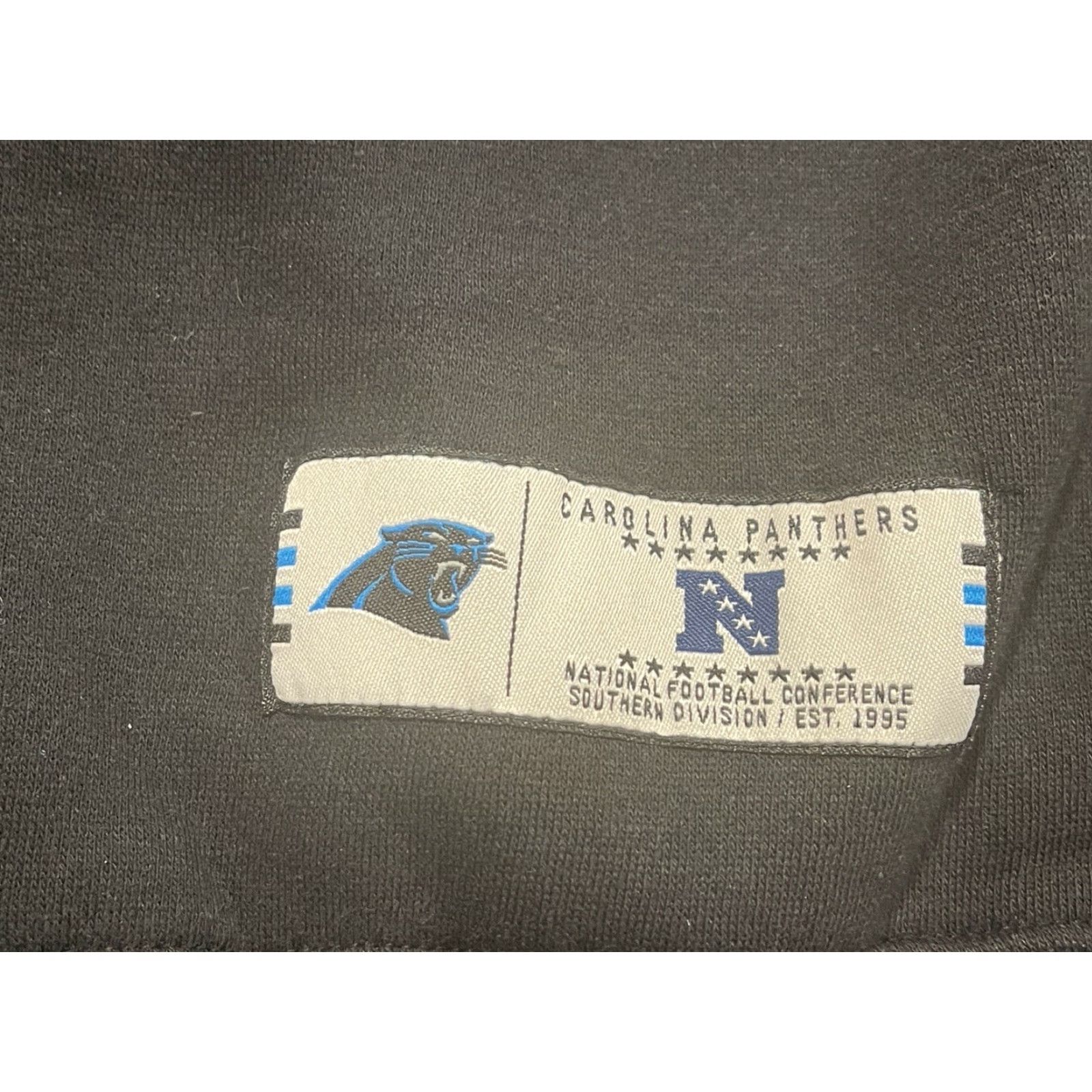 NFL Ultra Game Panthers Sweatshirt 2XL Black Men Pullover NFL Apparel Size US XXL / EU 58 / 5 - 2 Thumbnail