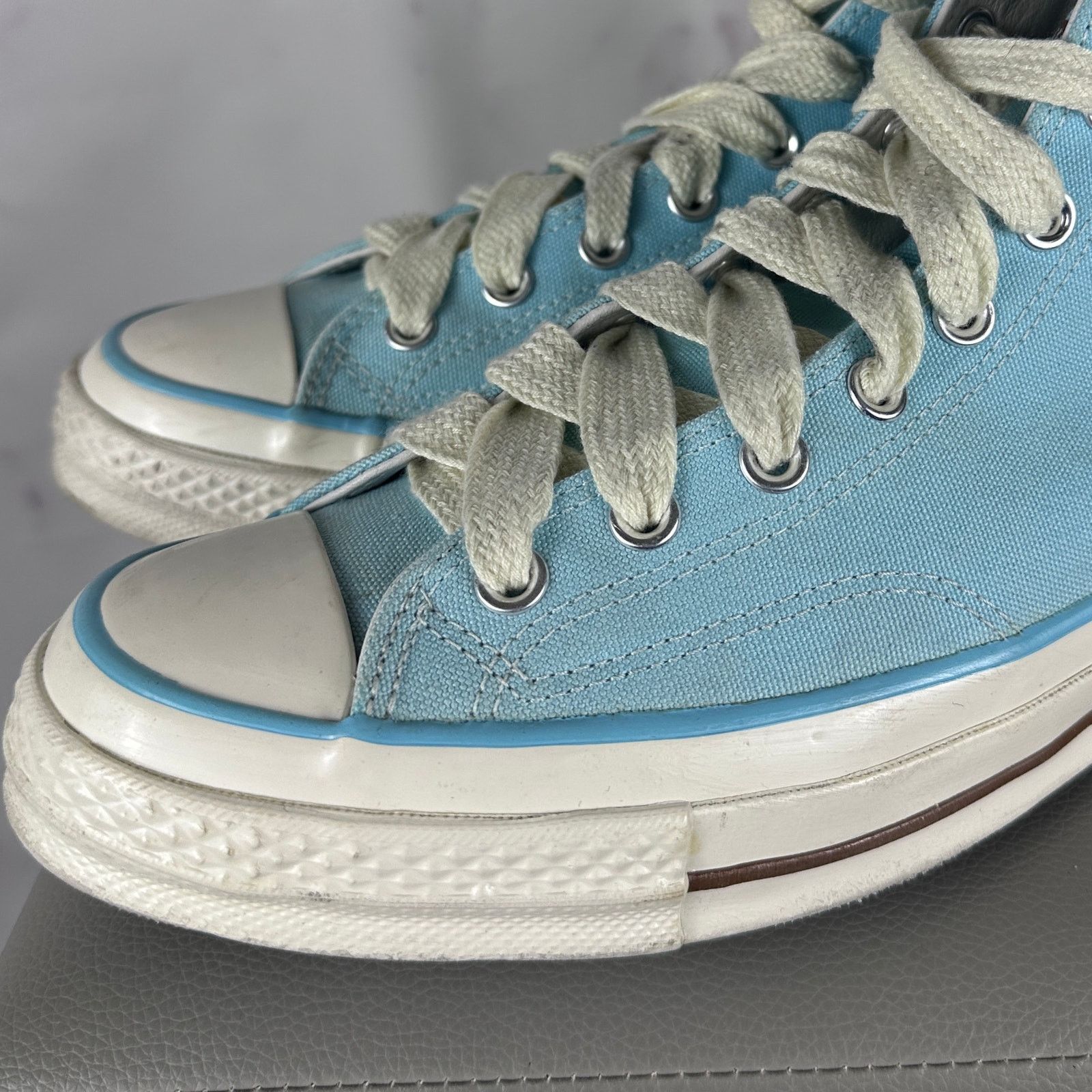 Converse × Golf le Fleur Golf le Fleur Chuck 70 High Gulf Stream Blue Size US 10 / EU 43 - 3 Thumbnail