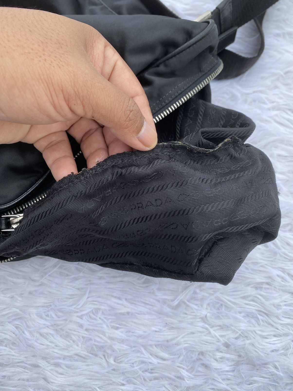Prada Rare Vintage PRADA Milano Sling Bag Size ONE SIZE - 23 Thumbnail