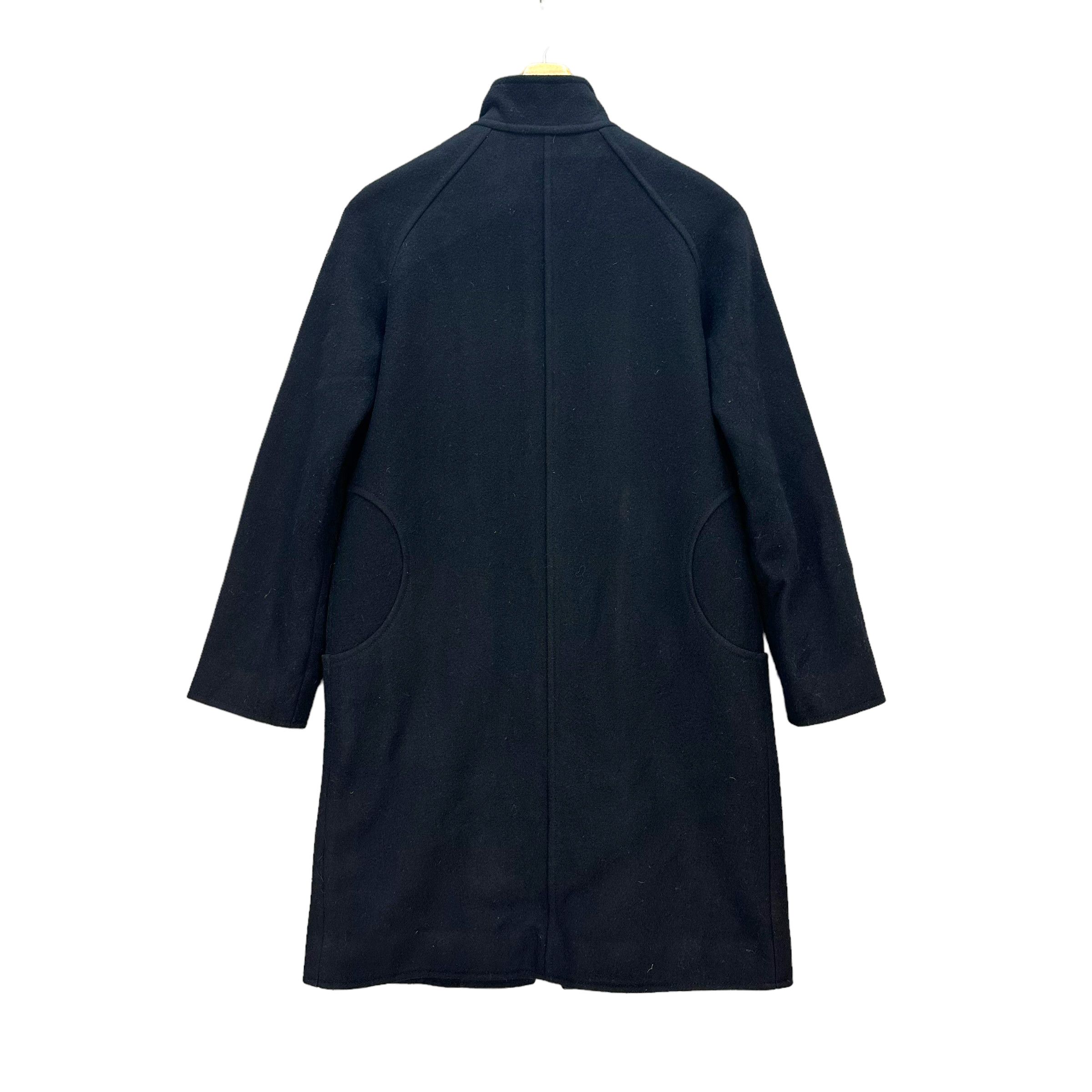 Courreges VINTAGE COURREGES WOOL ZIPPER OVERCOAT JACKET #7672-163 Size S / US 4 / IT 40 - 10 Thumbnail