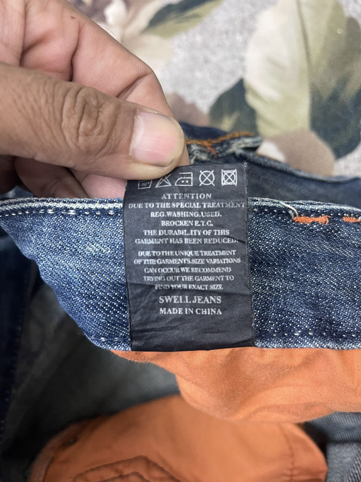 Japanese Brand Vintage Swell Jeans Style By L.B.D Flare Jeans Size 28" / US 6 / IT 42 - 18 Thumbnail