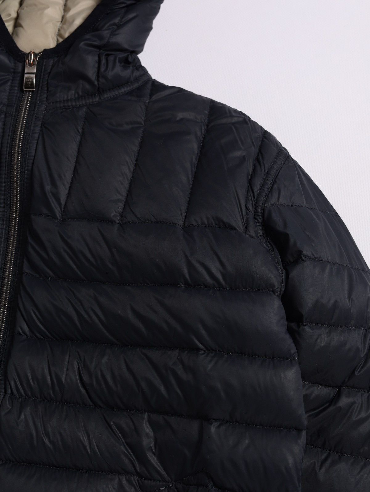Eleventy Eleventy Nylon Down Puffer Jacket Light Navy Size S / US 4 / IT 40 - 8 Thumbnail