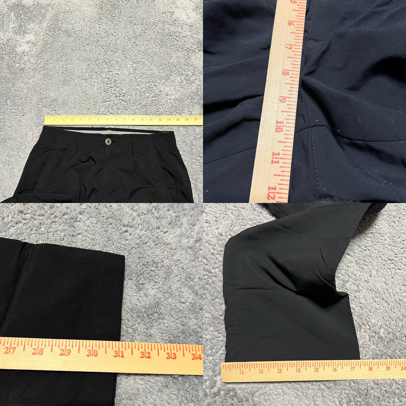 Under Armour Under armour Pants Mens 30 Black Match Play Golf 30x32 Straight Leg Stretch Size US 30 / EU 46 - 8 Thumbnail