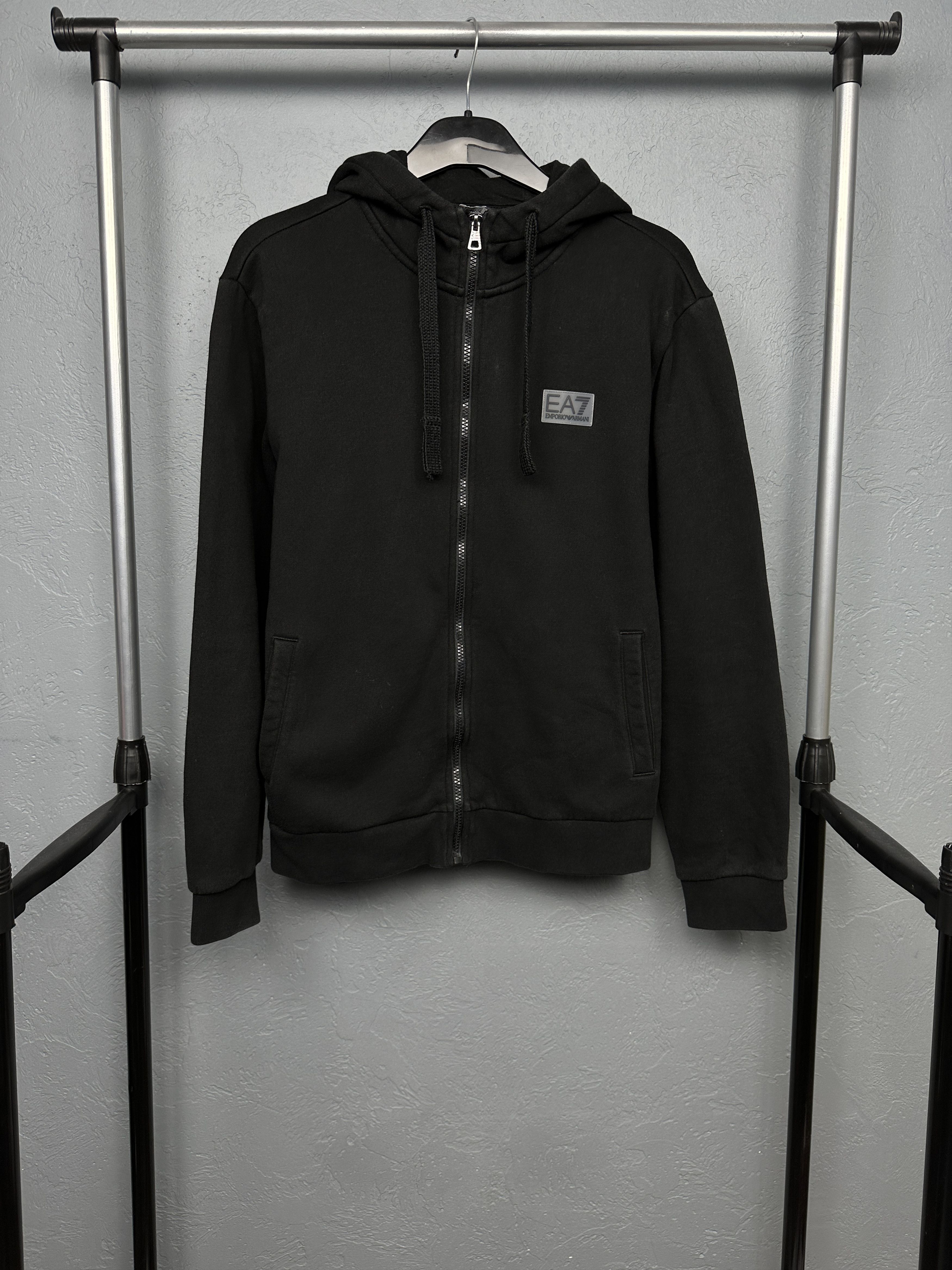 Emporio Armani Emporio Armani Mens Full Zip Hoodie Size US M / EU 48-50 / 2 - 1 Thumbnail