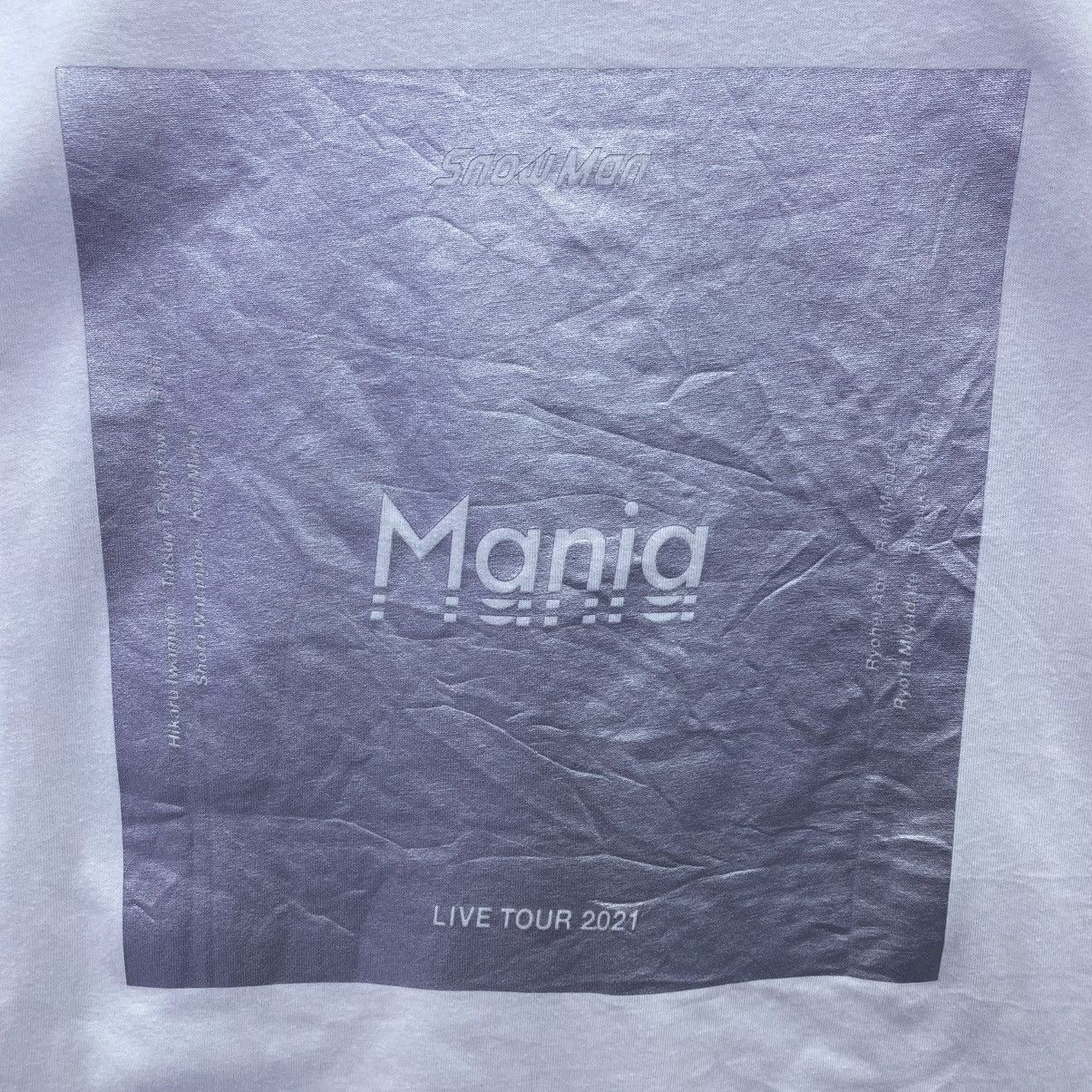 Band Tees Mania Snowman Live Tour 2021 Size US L / EU 52-54 / 3 - 7 Thumbnail