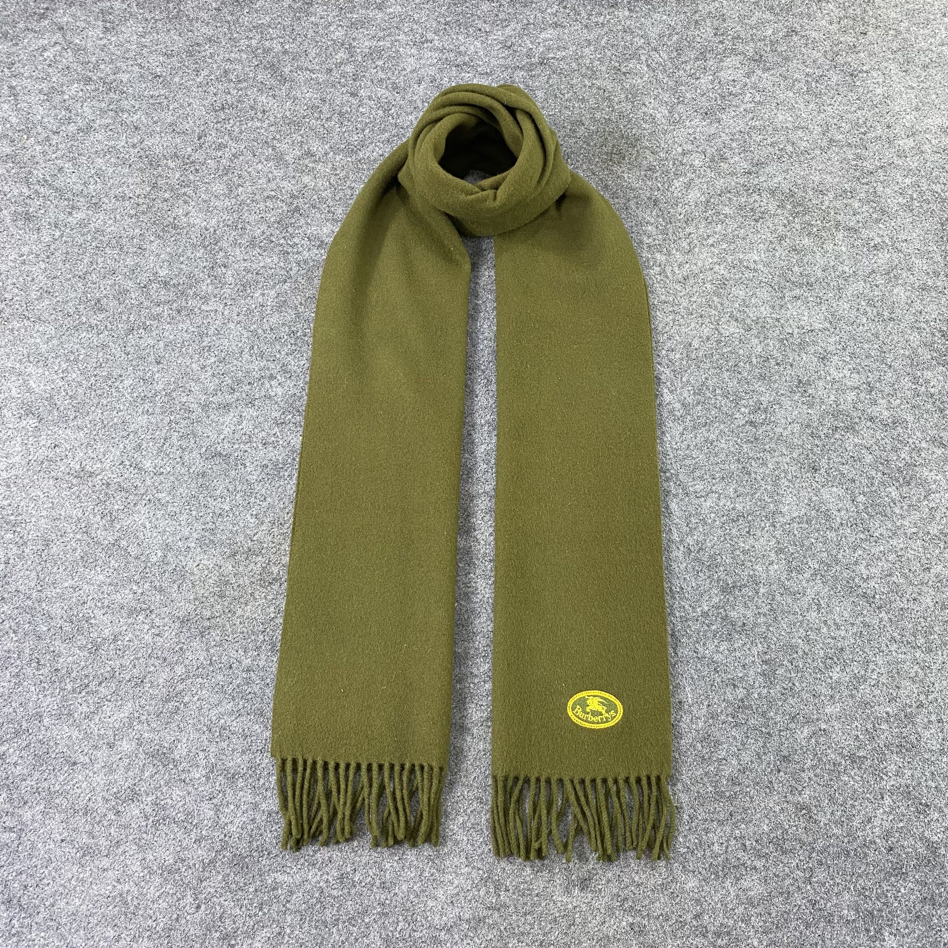 Burberry Burberry Wool Muffler / Scarf / Neckwear - T1349 Size ONE SIZE - 1 Thumbnail