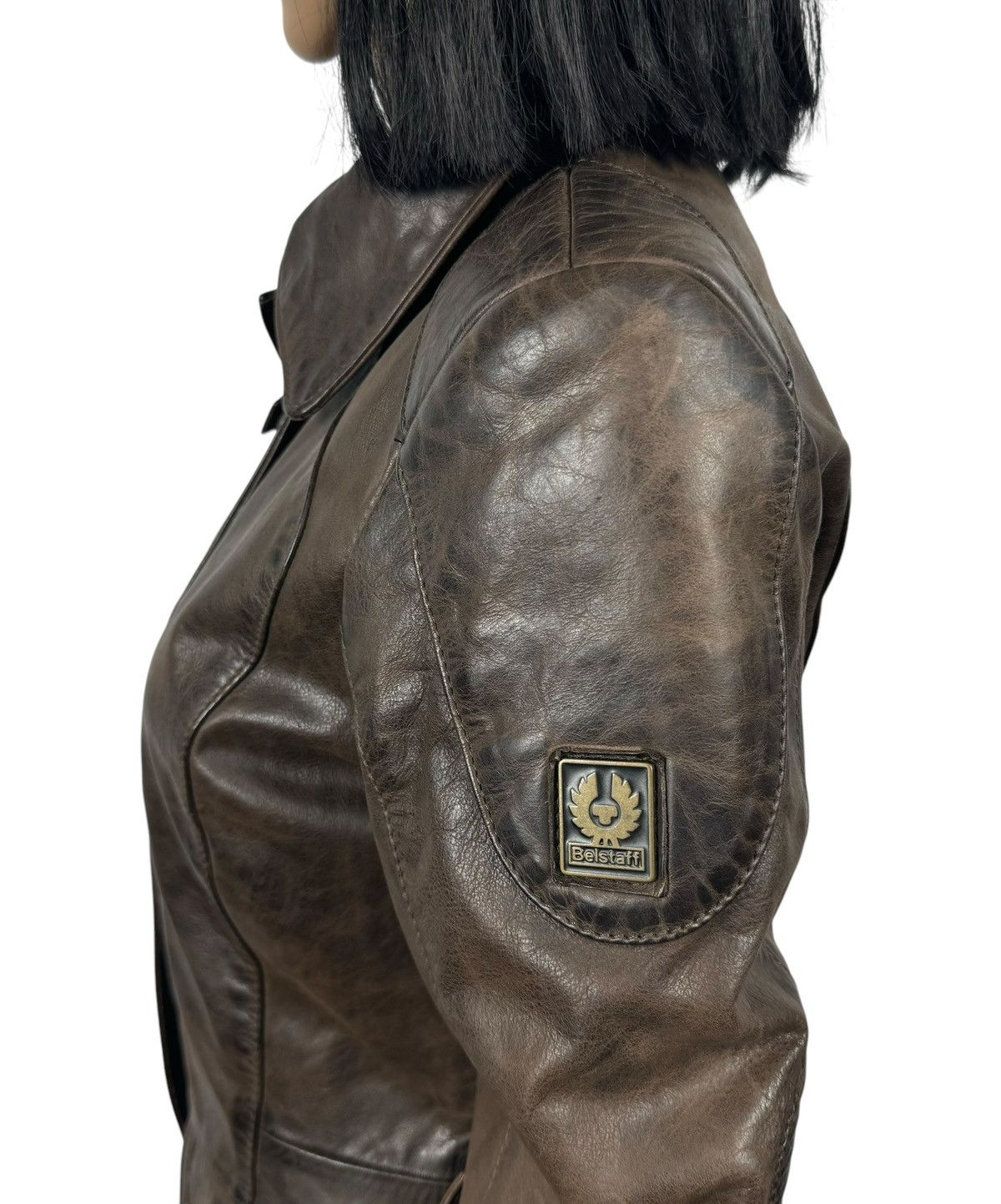 Belstaff Belstaff Womens Genuine Leather Jacket Gold Label size 42 Size M / US 6-8 / IT 42-44 - 8 Thumbnail
