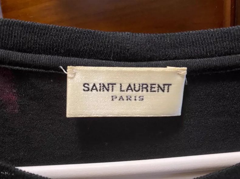 Saint Laurent Paris Saint laurent paris Bloody Teeth short sleeves 2506-Nextarr Size US XS / EU 42 / 0 - 4 Thumbnail
