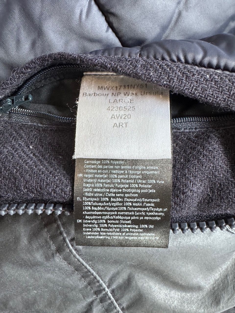 Norse Projects Barbour Wax Ursula Insulated Jacket Size US L / EU 52-54 / 3 - 9 Thumbnail
