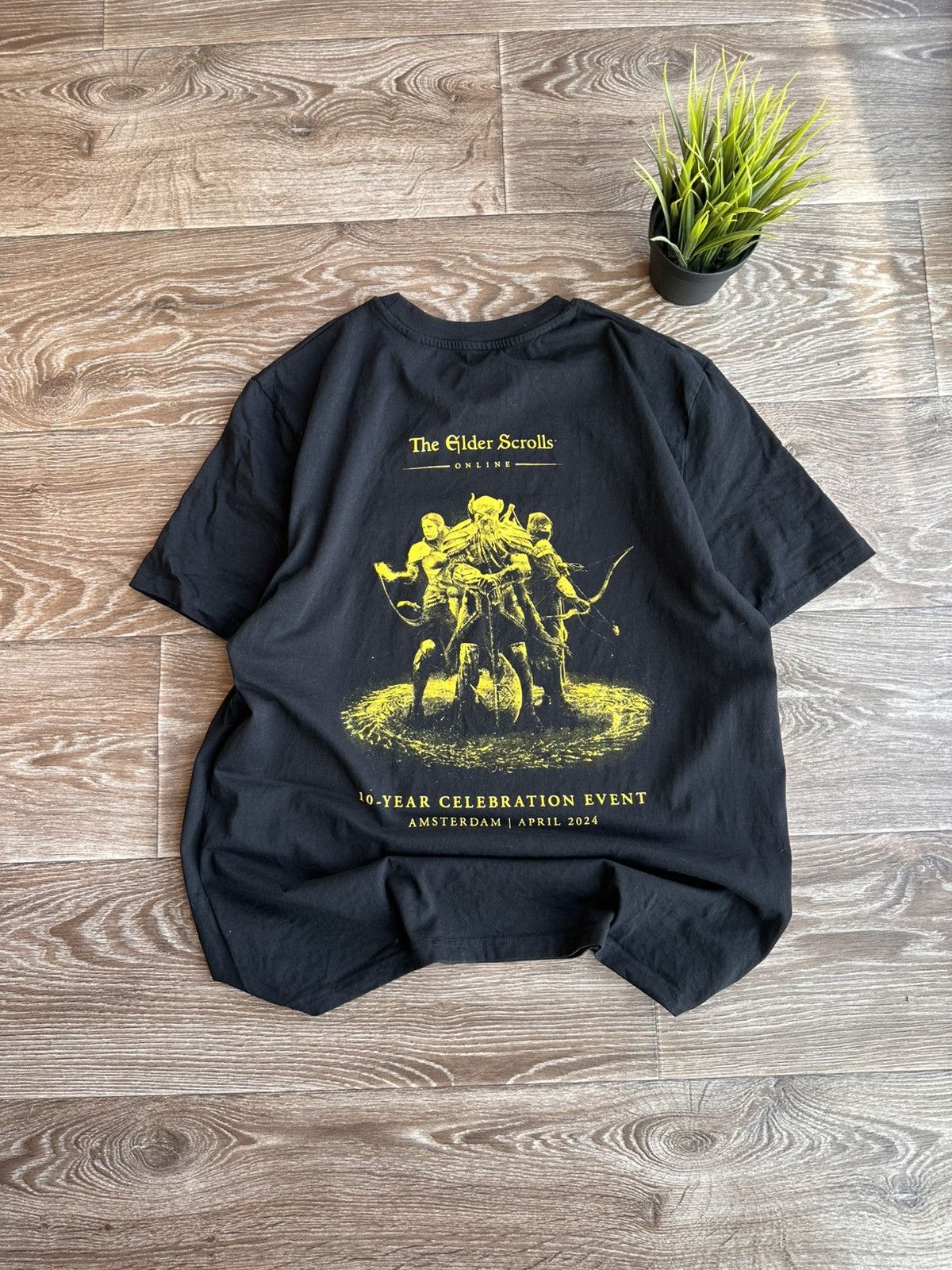 Vintage 🔥 The Elder Scrolls Skyrim Shirt Dark Souls Elden Ring Halo Size US L / EU 52-54 / 3 - 1 Thumbnail