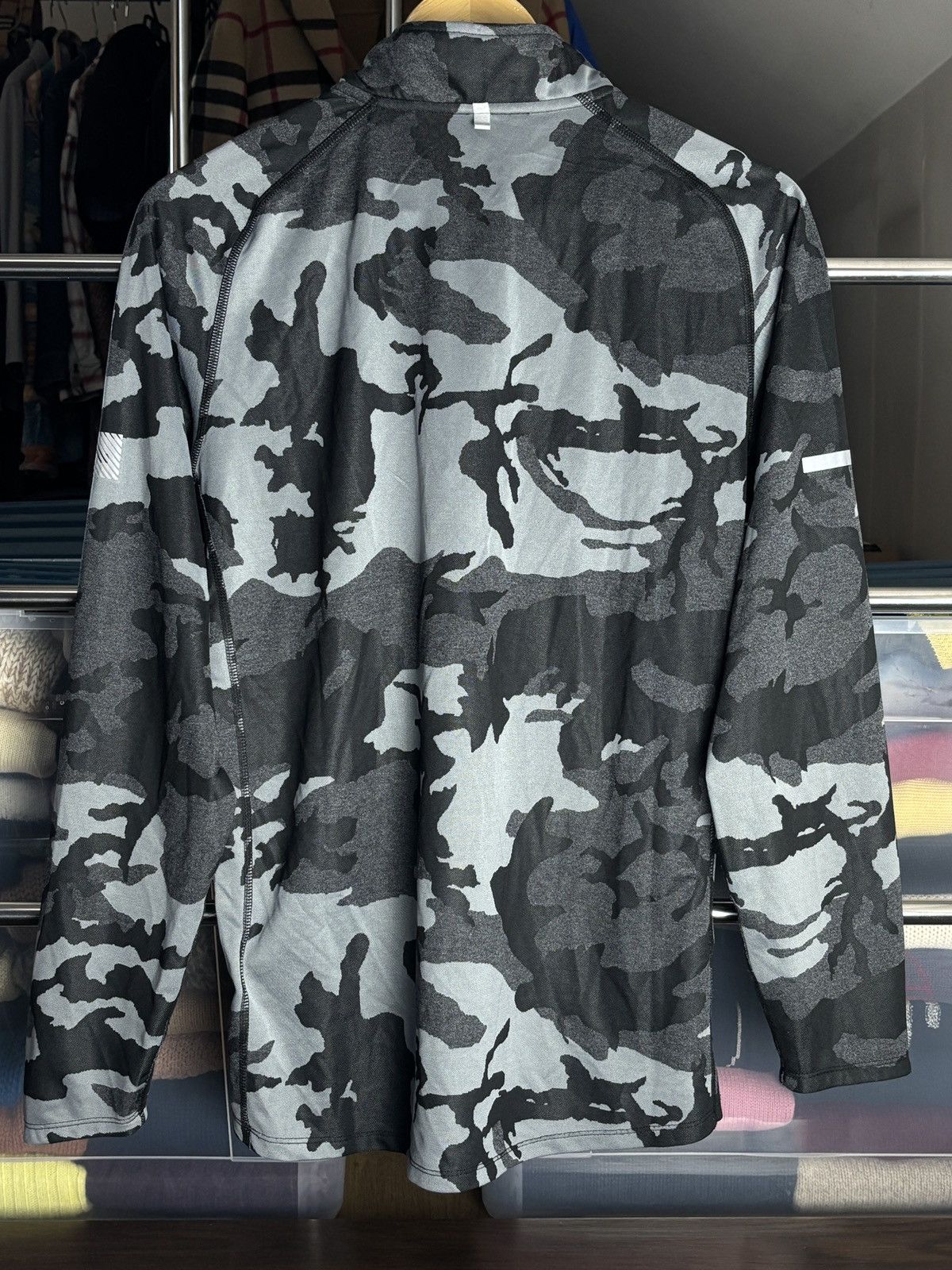 Nike Nike Running Dri-Fit Moro Camo Windbreaker Jacket Size US M / EU 48-50 / 2 - 3 Thumbnail