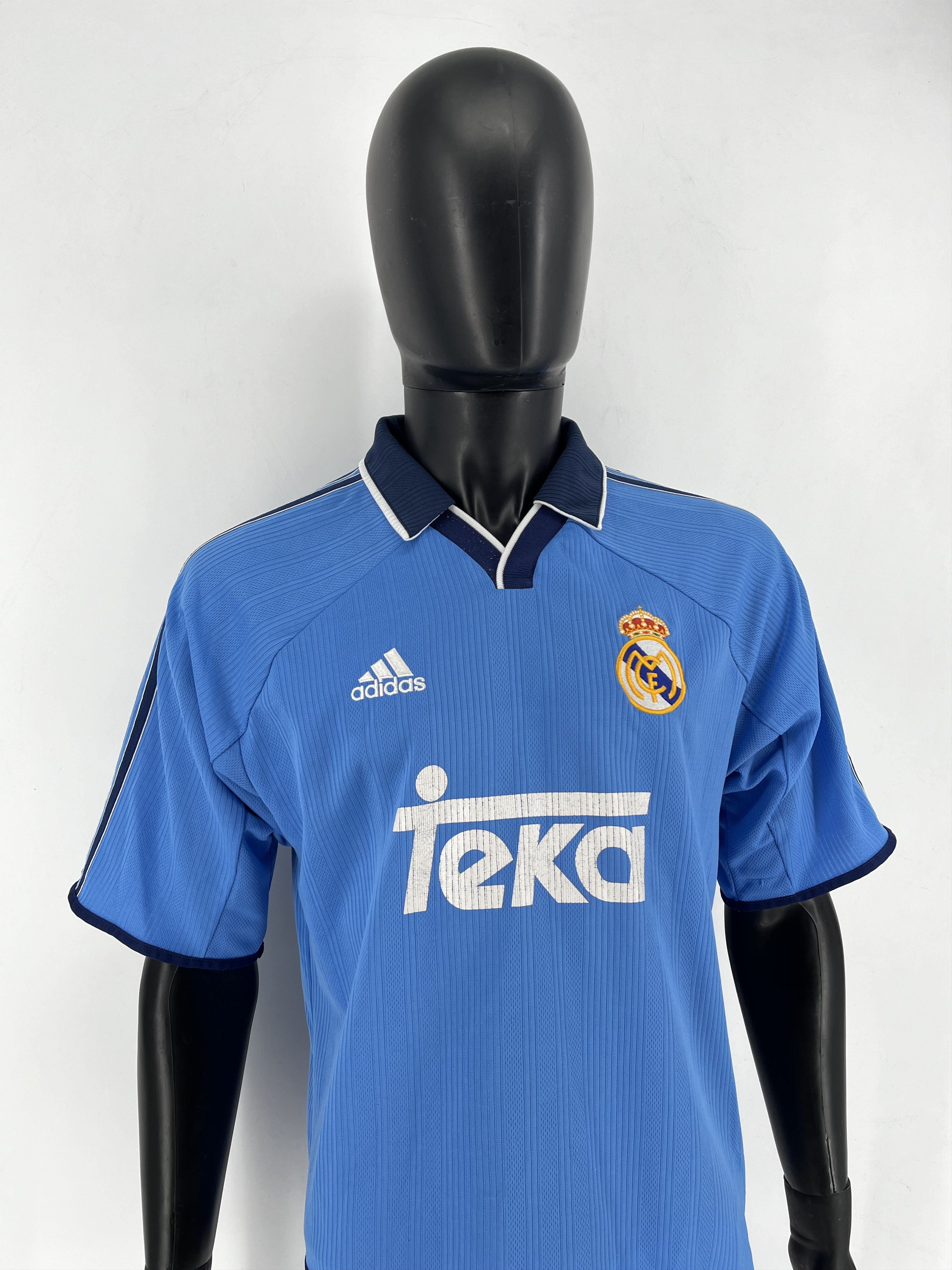 Adidas Vintage Real Madrid Raúl 7 Jersey – 1997/98 Adidas Teka Kit” Size US M / EU 48-50 / 2 - 4 Thumbnail