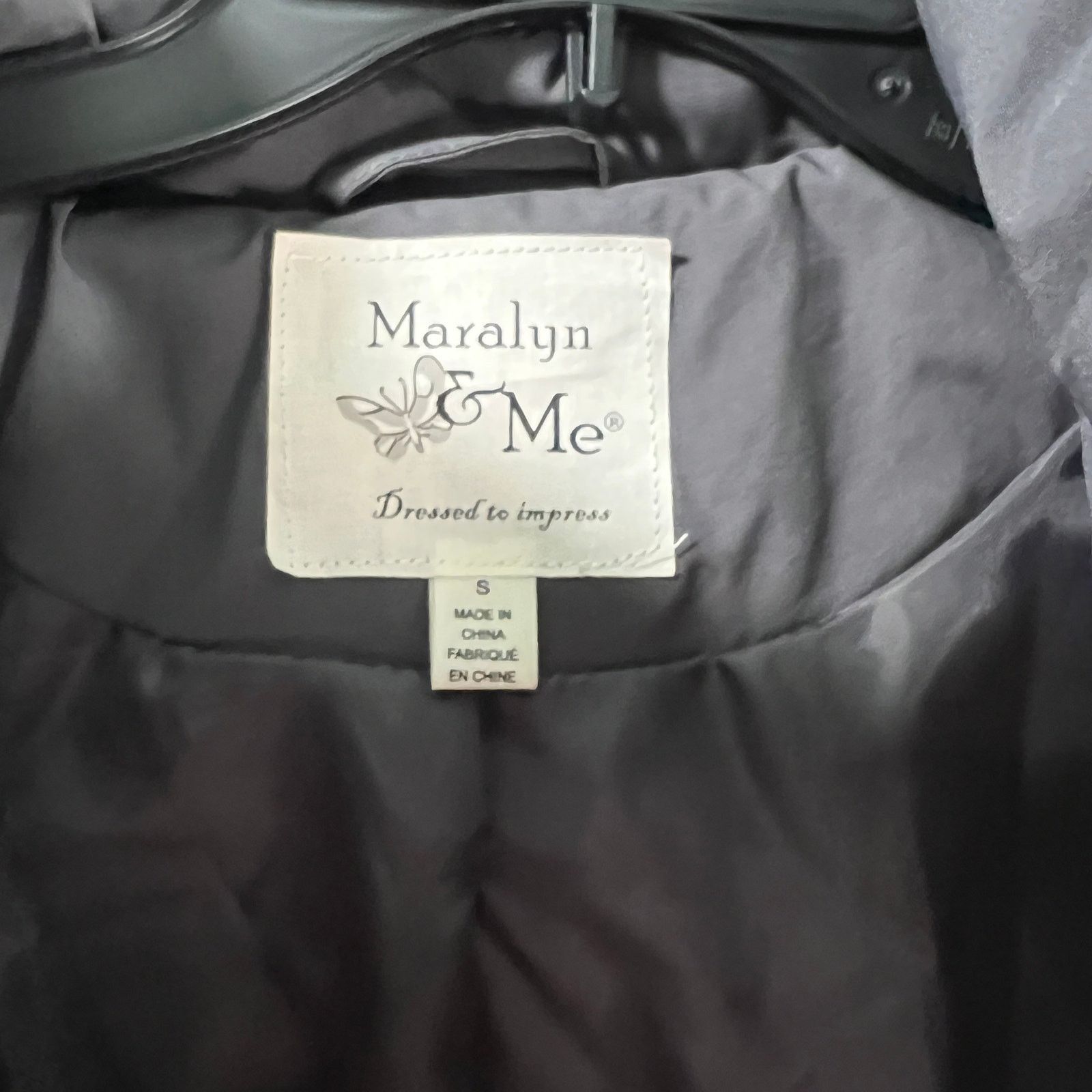 Other Maralyn & Me Women's Winter Outerwear Coat Gray Hood Size S Size S / US 4 / IT 40 - 3 Thumbnail