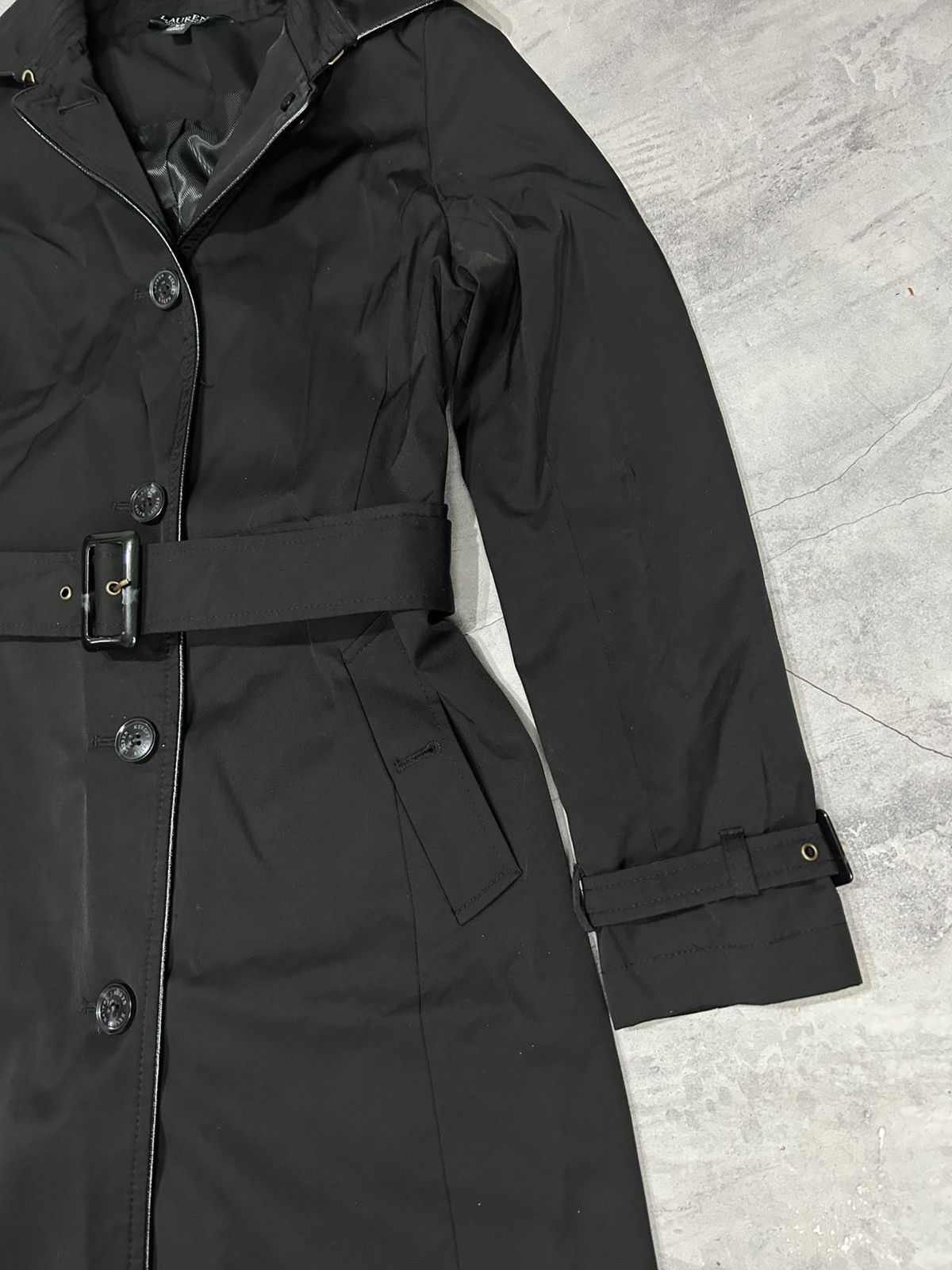 Polo Ralph Lauren Trench Coat Polo Ralph Lauren Rain Jacket Womens Size S / US 4 / IT 40 - 3 Thumbnail