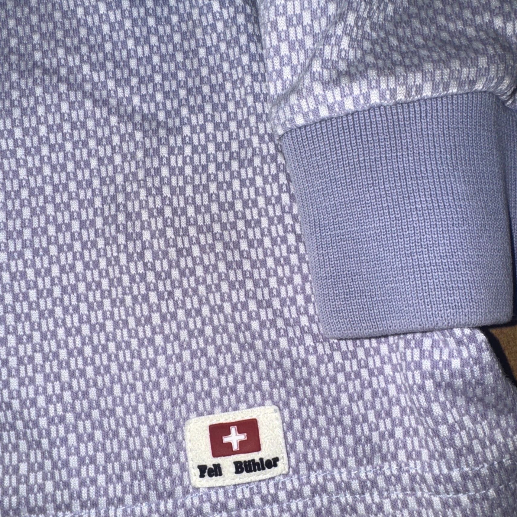 Vintage Felix Buhler Long Sleeve Polo Shirt Purple Pattern Large 20x23 Equestrian Style Mens Polo Shirt L Purple Patterned VIP? Size US L / EU 52-54 / 3 - 2 Thumbnail