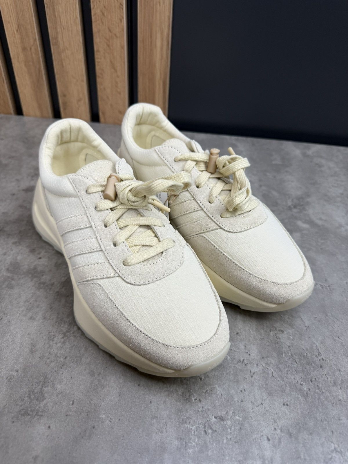 Adidas × Fear of God Adidas x Fear of God Athletics Los Angeles Pale Yellow Size US 7.5 / EU 40-41 - 3 Thumbnail