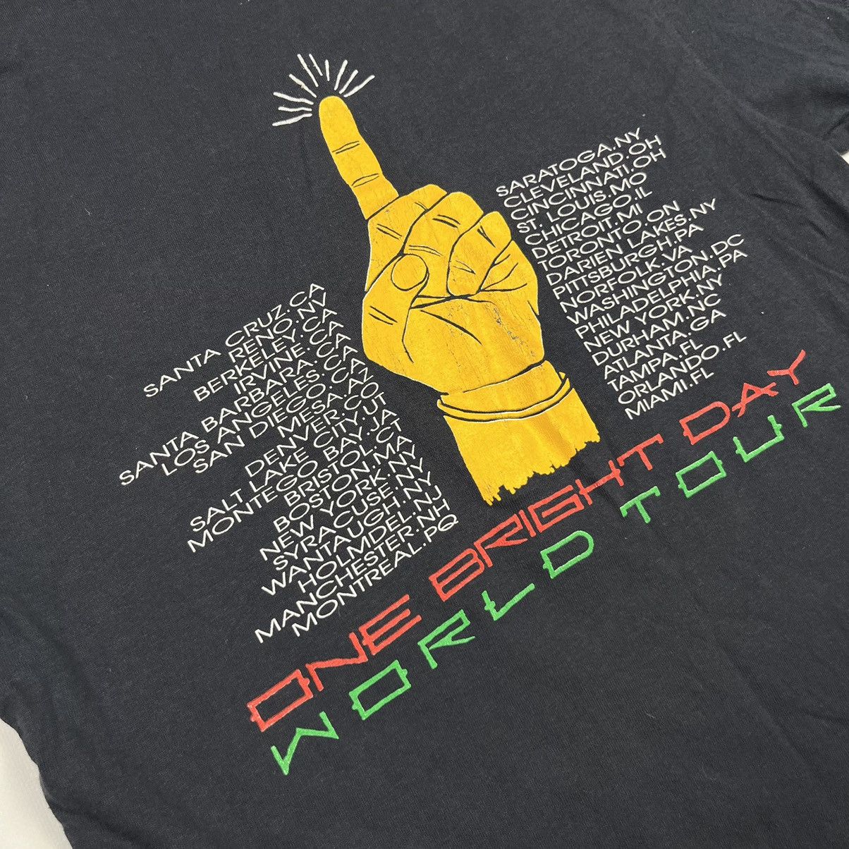 Rap Tees × Vintage Ziggy Marley And The Melody Makers One Bright Day World Tour Size US L / EU 52-54 / 3 - 8 Thumbnail