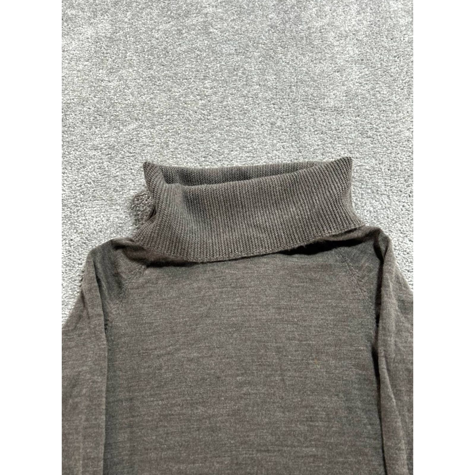 Smartwool SmartWool Sweater Dress Womens Small Brown Merino Wool Knit Turtleneck Pullover Size S / US 4 / IT 40 - 2 Thumbnail