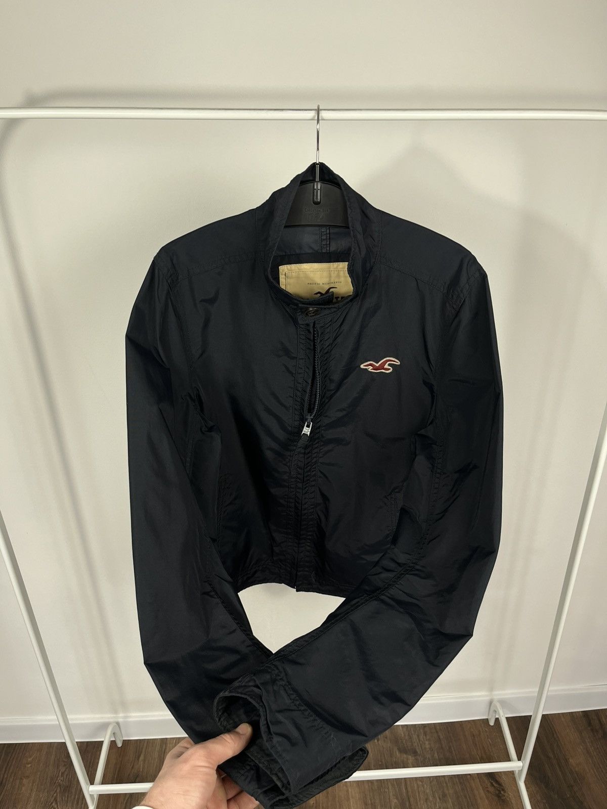 Hollister Hollister Men’s Navy Zip Up Jacket Lightweight Casual XL Size US XL / EU 56 / 4 - 5 Thumbnail