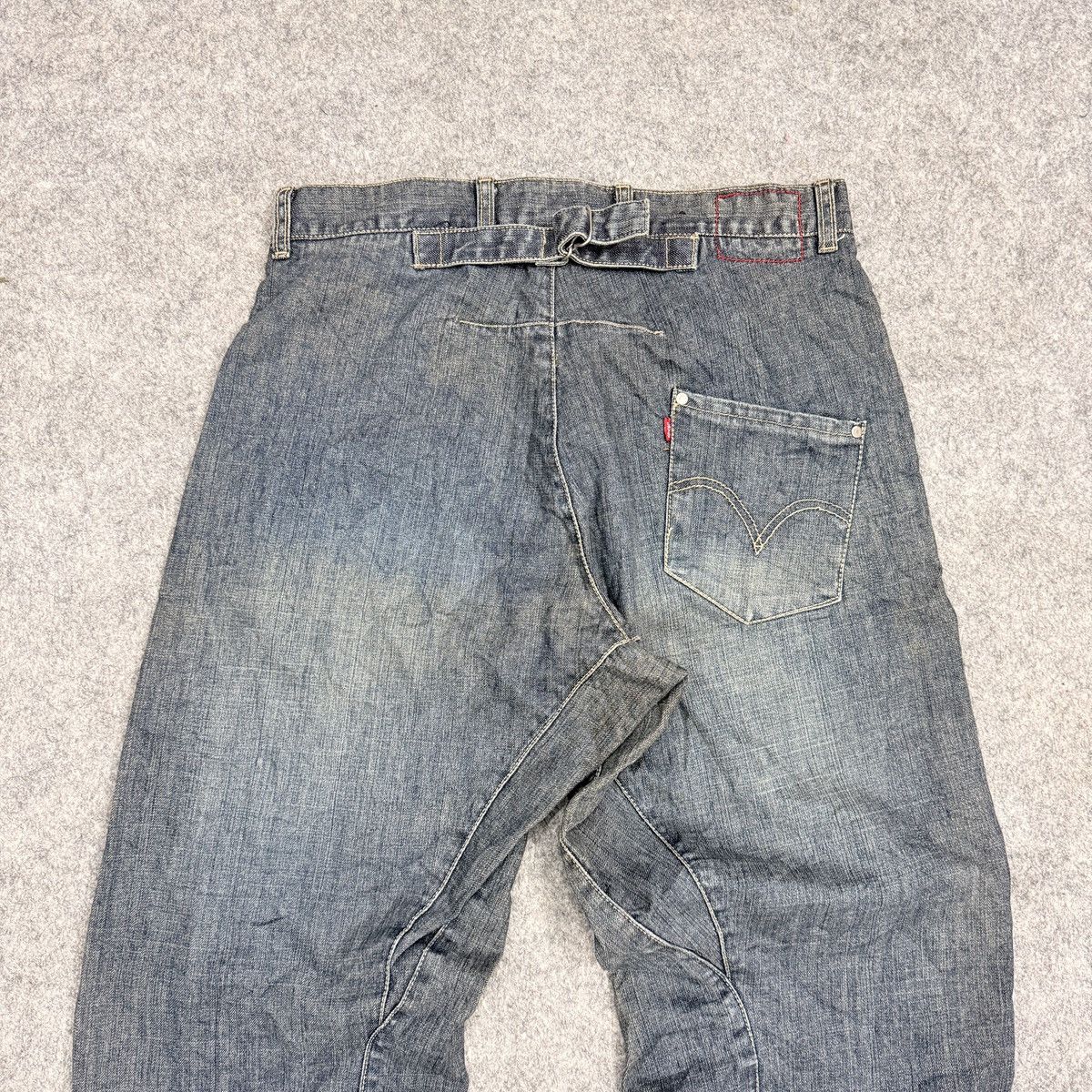 Levi's Vintage Clothing Vintage Levis Engineered Jeans Buckle Belt Size US 35 - 1 Thumbnail