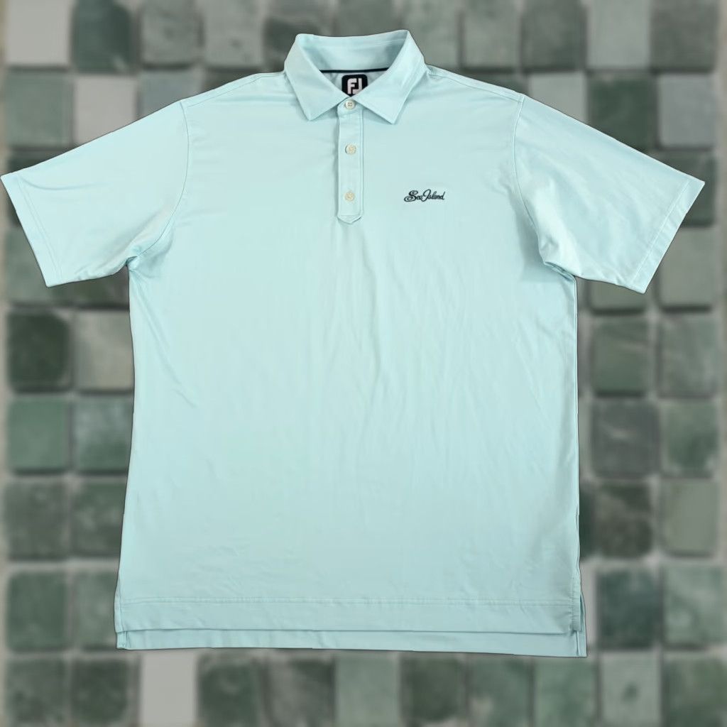 Footjoy FootJoy x Sea Island Golf Logo Performance Polo Shirt Blue Men L NWOT Polo Shirt Embroidered Logo Size US L / EU 52-54 / 3 - 1 Thumbnail
