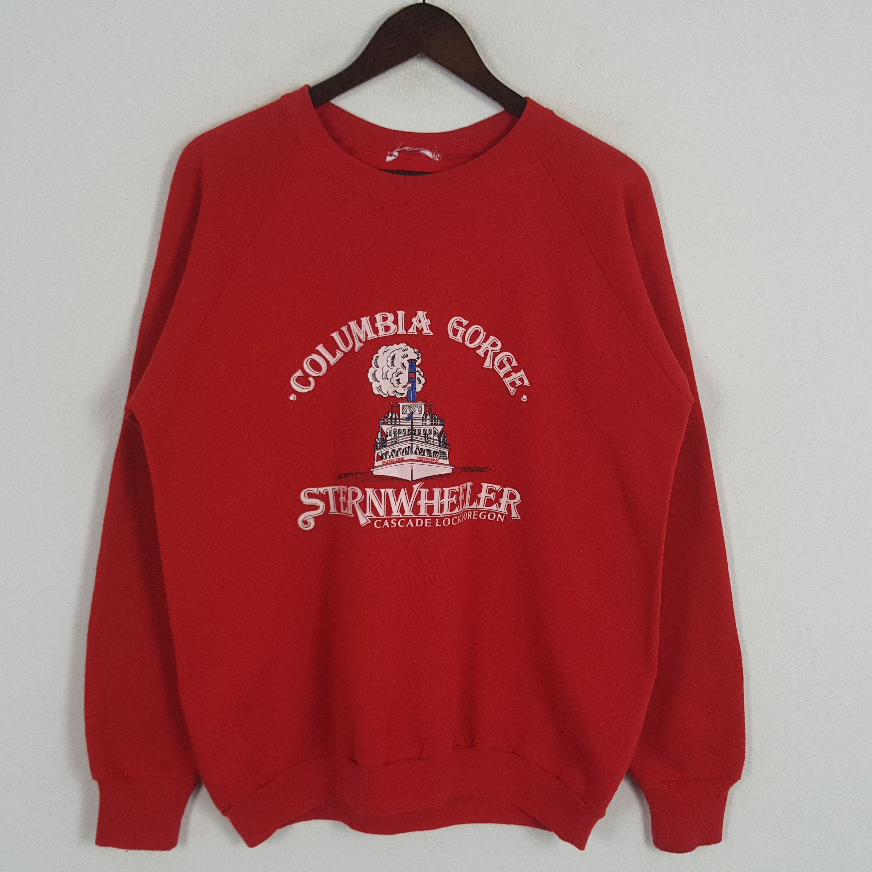 Columbia × Vintage Vintage COLUMBIA GORGE STERNWHELER Sweatshirt Size US M / EU 48-50 / 2 - 1 Thumbnail