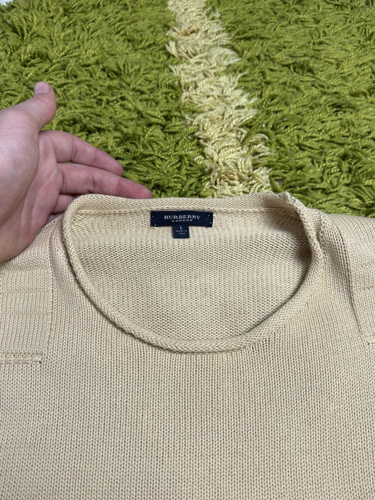 Burberry Vintage Burberry Sweater Size US L / EU 52-54 / 3 - 2 Thumbnail