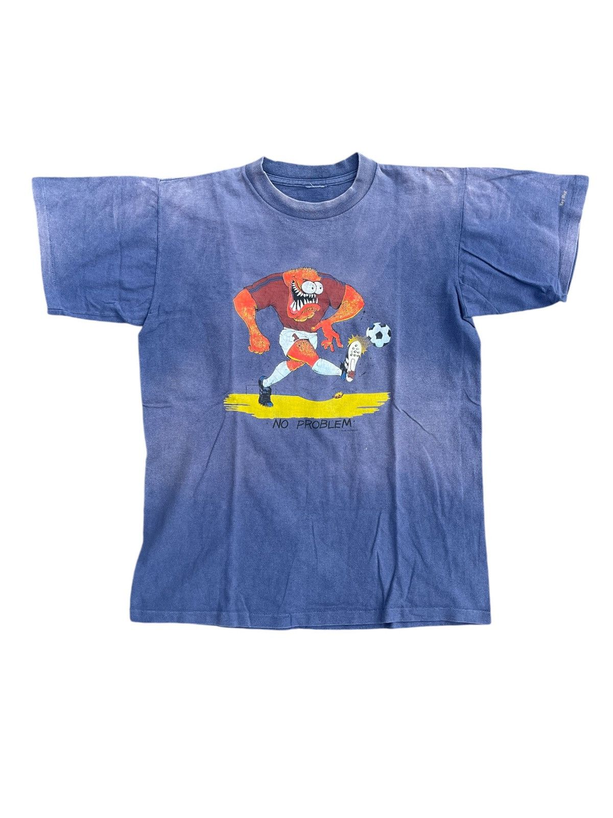 Vintage 1980’s Vintage Rare Ed “big daddy “ Roth Soccer t-shirts Tee Size US L / EU 52-54 / 3 - 1 Thumbnail