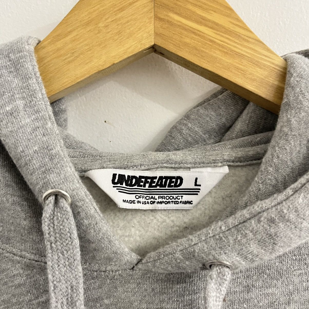 Undefeated Undefeated Streetwear UNDFTD Logo Grey Hoodie Size US L / EU 52-54 / 3 - 5 Thumbnail