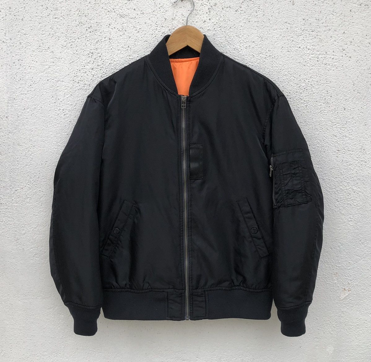 Japanese Brand Japanese Brand Gu Men’s Black Ma-1 Bomber Jacket Size US M / EU 48-50 / 2 - 5 Thumbnail