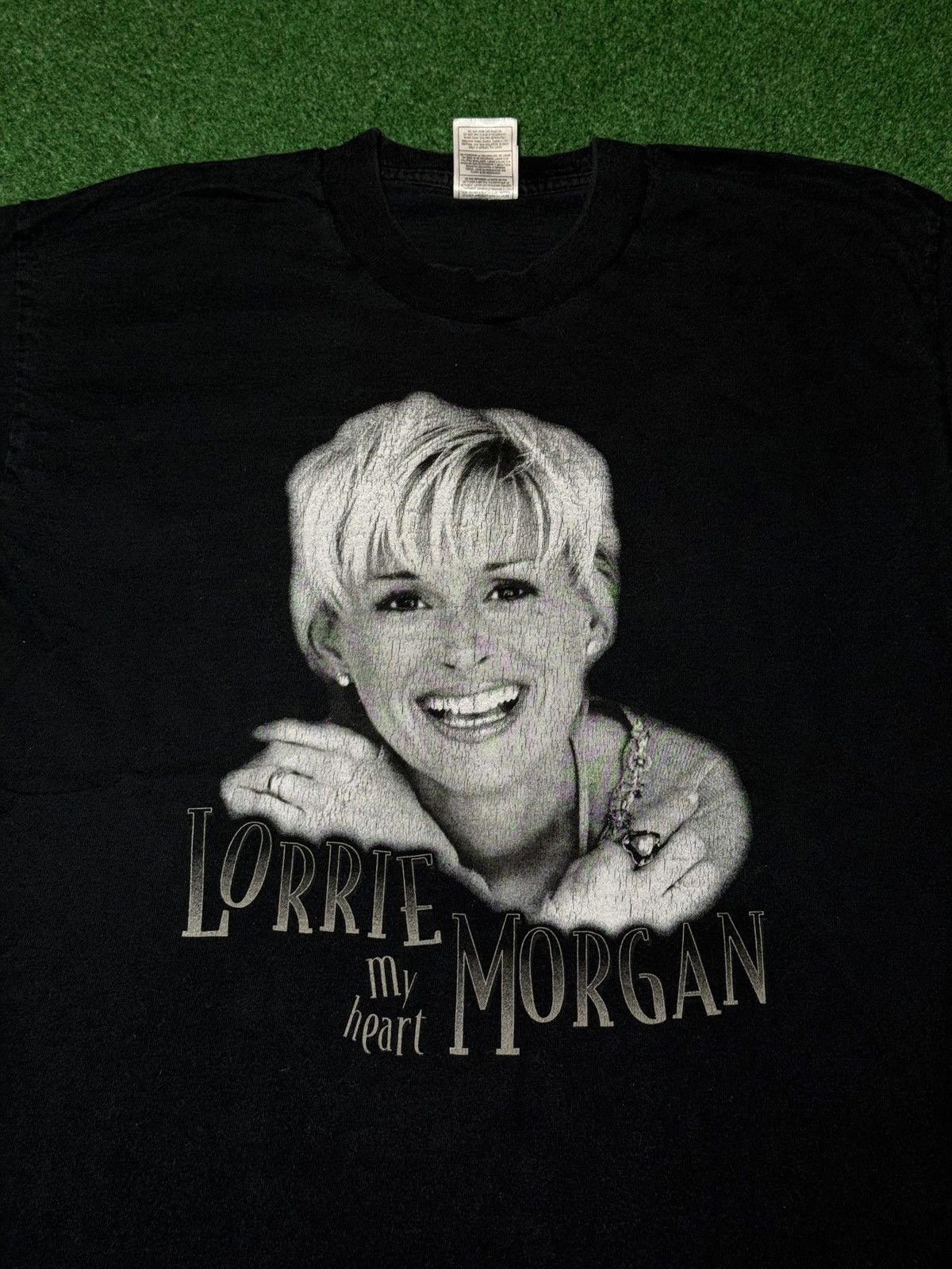 Band Tees Vintage Lorrie Morgan 90s Country My Heart Concert T Shirt Size US L / EU 52-54 / 3 - 2 Thumbnail