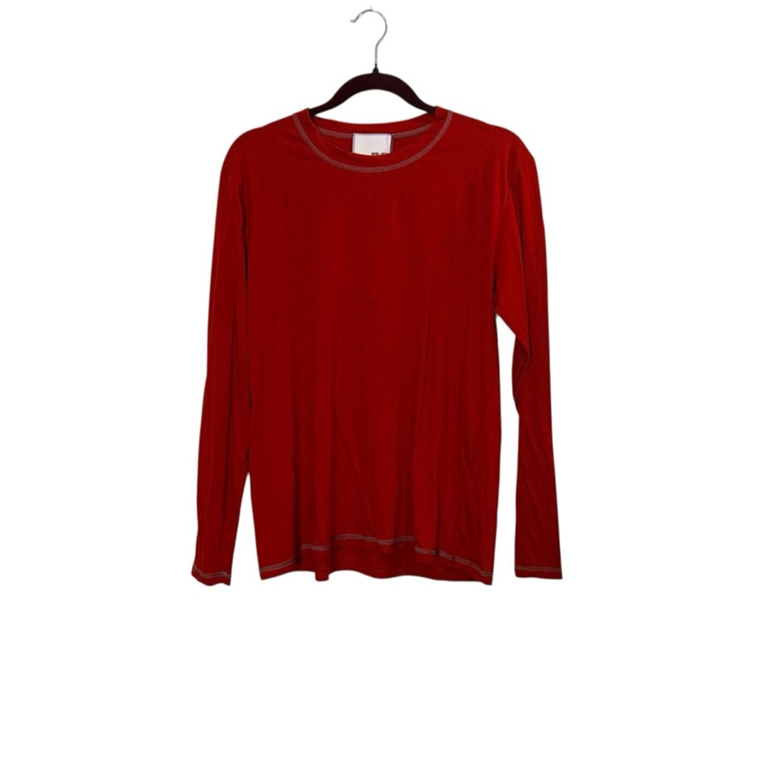 Other We-ar4 Women’s Classic Burnt Orange Long Sleeve Top sz M Size M / US 6-8 / IT 42-44 - 1 Thumbnail