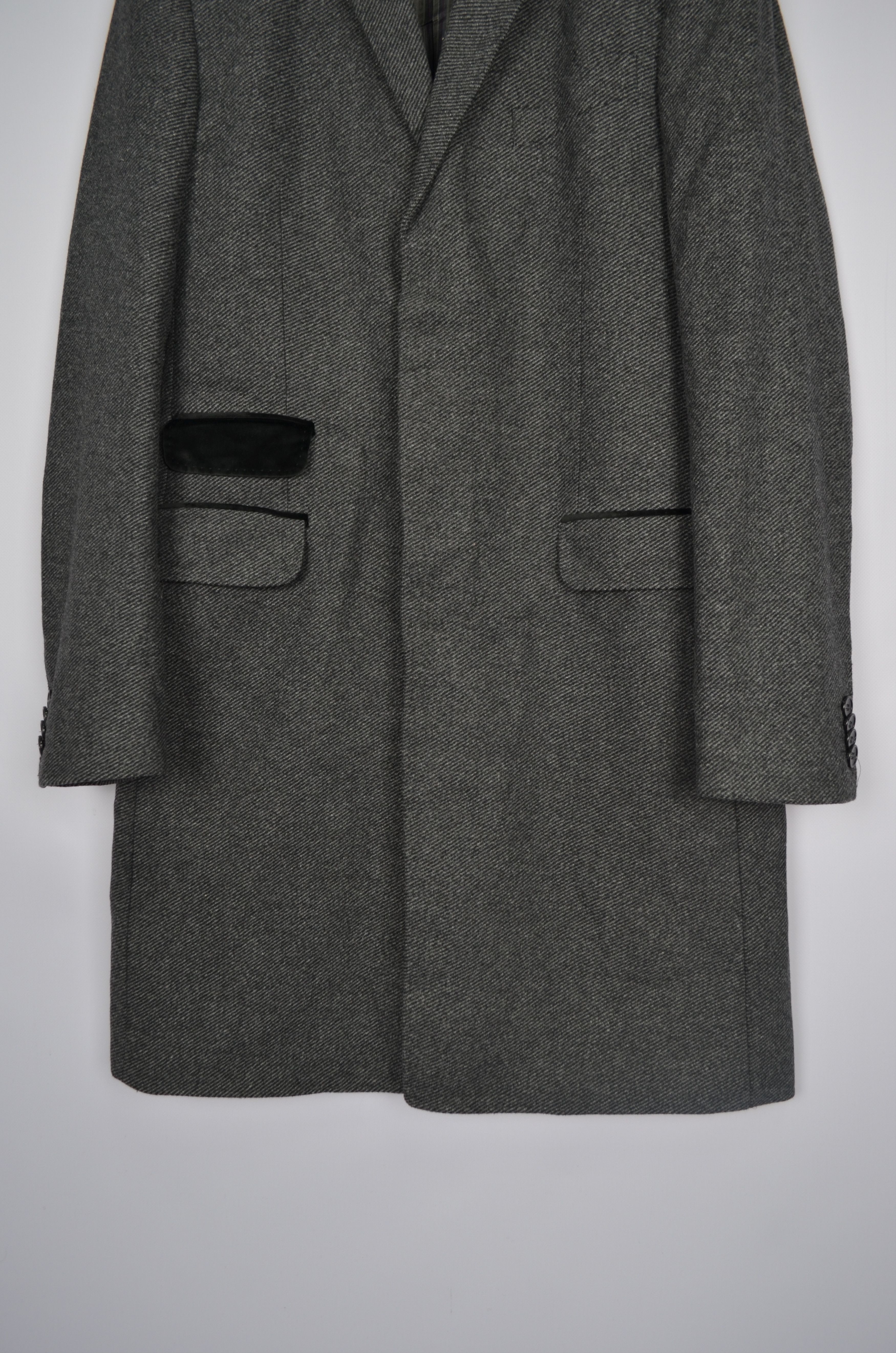 Dolce & Gabbana × Vintage D&G Dolce & Gabbana Grey 100% Wool Coat Car Pea Coat Size M Size US M / EU 48-50 / 2 - 4 Thumbnail