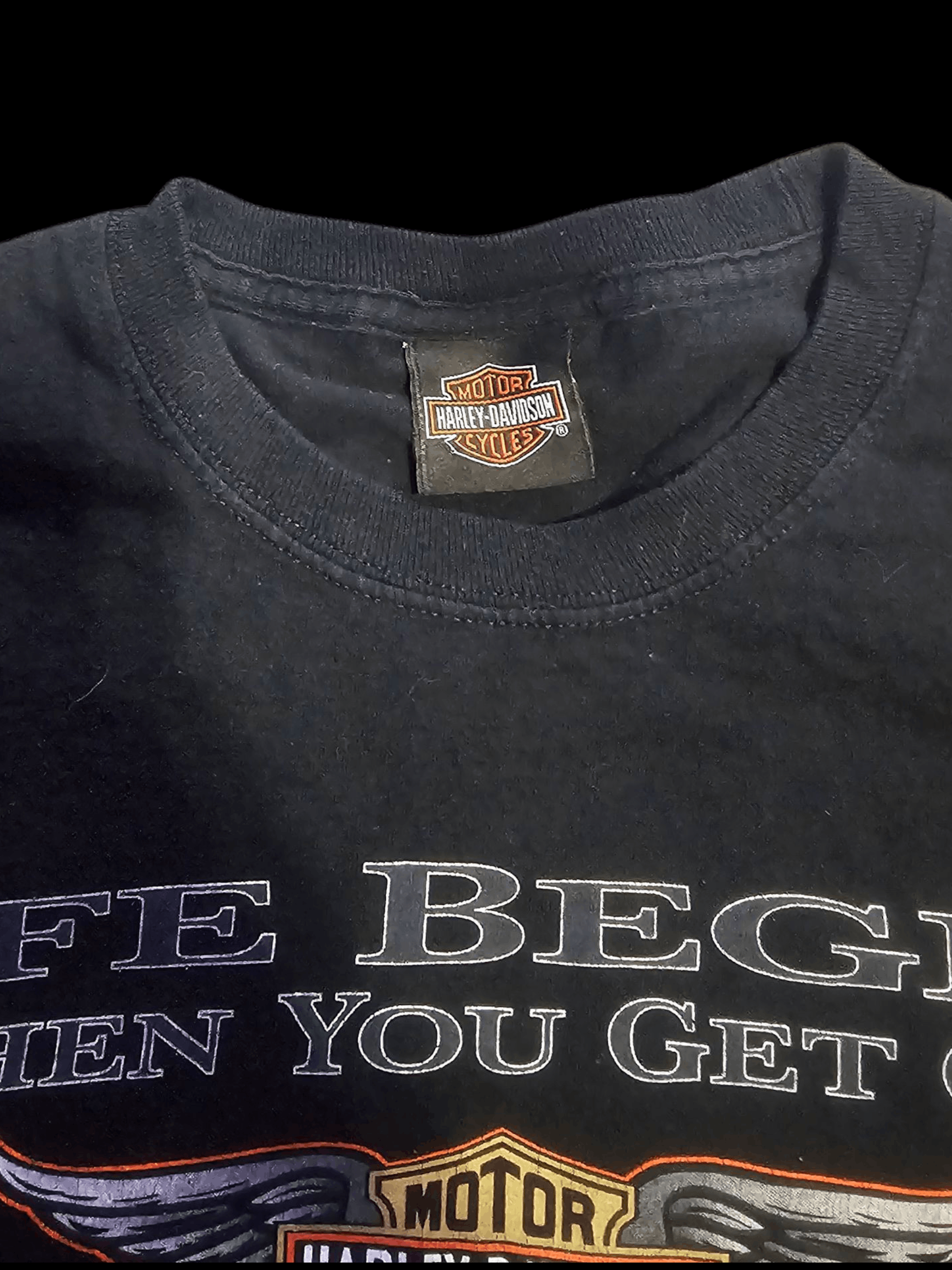 Harley Davidson Crzy 2009 Harley Davidson black Niagara Falls Size US S / EU 44-46 / 1 - 4 Thumbnail