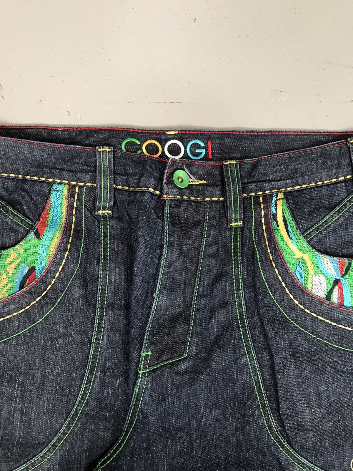 Coogi × Vintage Crazy Coogi Embroidered Denim Size US 40 / EU 56 - 8 Thumbnail