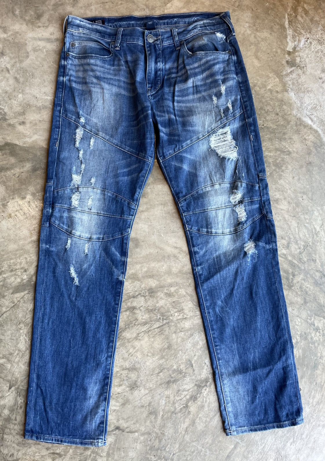 True Religion Vintage True Religion Distressed Jeans Geno Relaxed Slim Size US 32 / EU 48 - 1 Thumbnail
