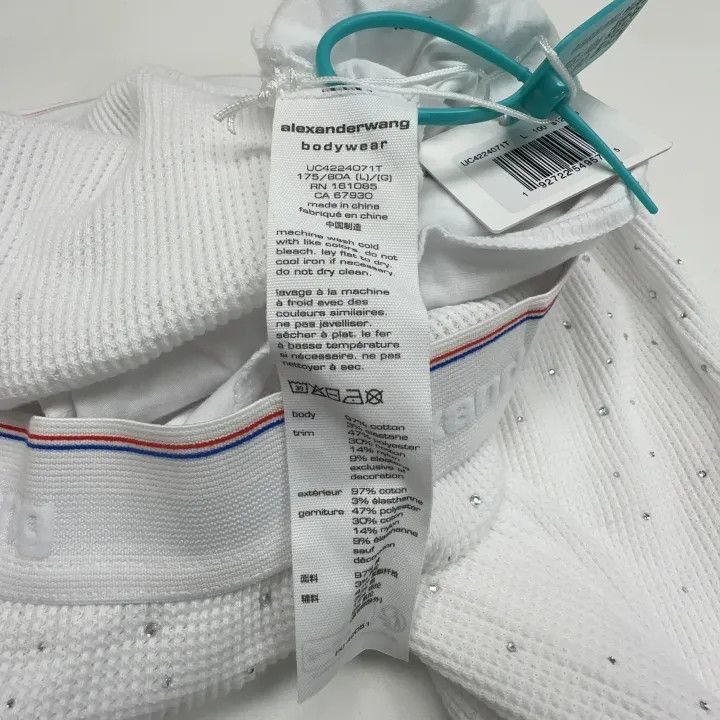 Alexander Wang Alexander Wang Bodywear Waffle Knit Sweatpants - Size 30" / US 8 / IT 44 - 4 Thumbnail
