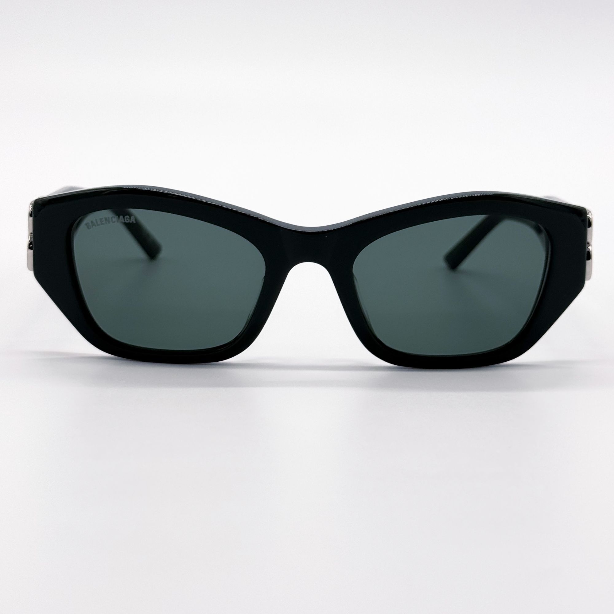 Balenciaga NEW BALENCIAGA BB0311SK 004 SUNGLASSES GREEN GEOMETRIC Size ONE SIZE - 4 Thumbnail