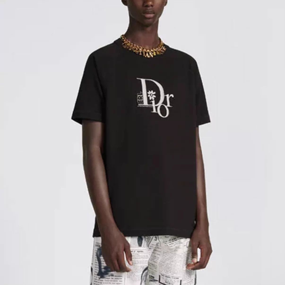 Dior DIOR x ERL 24 New Black Short Sleeve T - Shirt S Size US S / EU 44-46 / 1 - 5 Thumbnail
