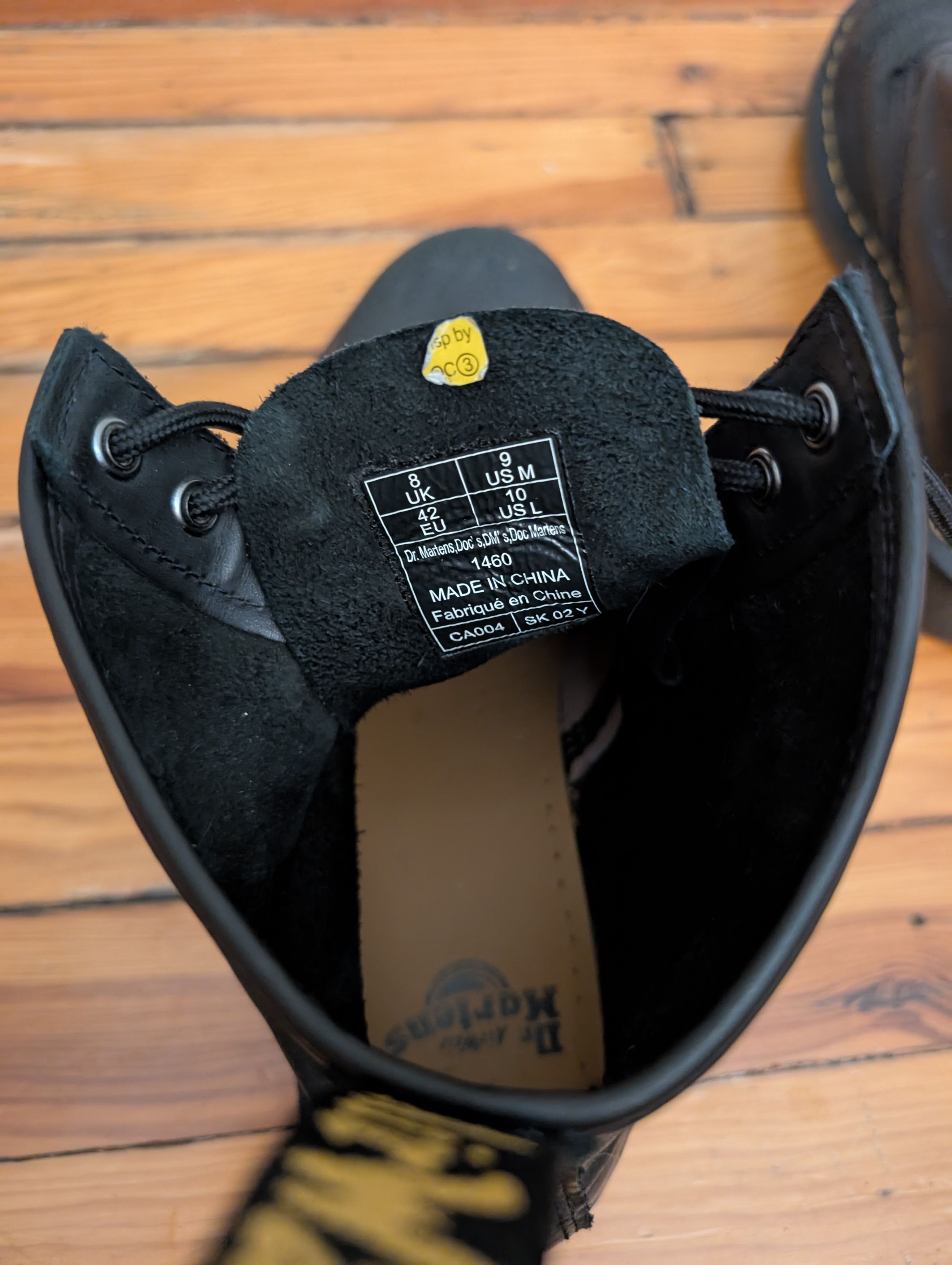 Dr. Martens 1460 Greasy Leather Lace Up Boots Size US 9 / EU 42 - 5 Thumbnail