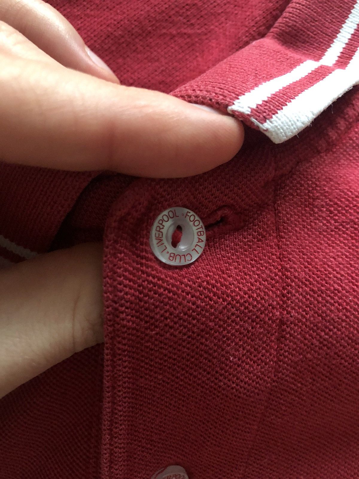 Vintage VINTAGE LIVERPOOL FC OFFICIAL FOOTBALL SOCCER POLO SHIRT Size US L / EU 52-54 / 3 - 5 Thumbnail